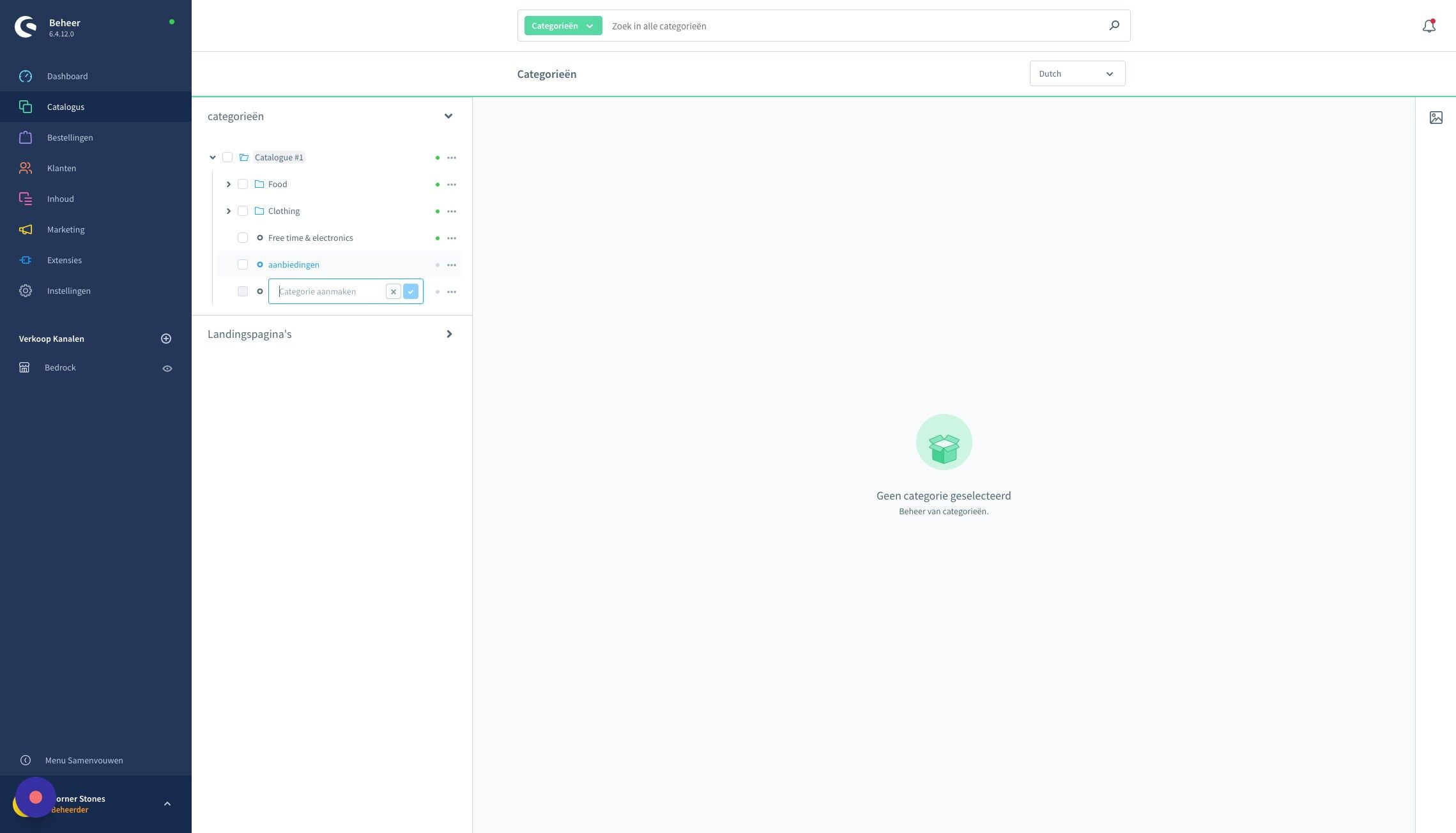Screenshot of: Klik nu die nieuwe pagina "aanbiedingen"