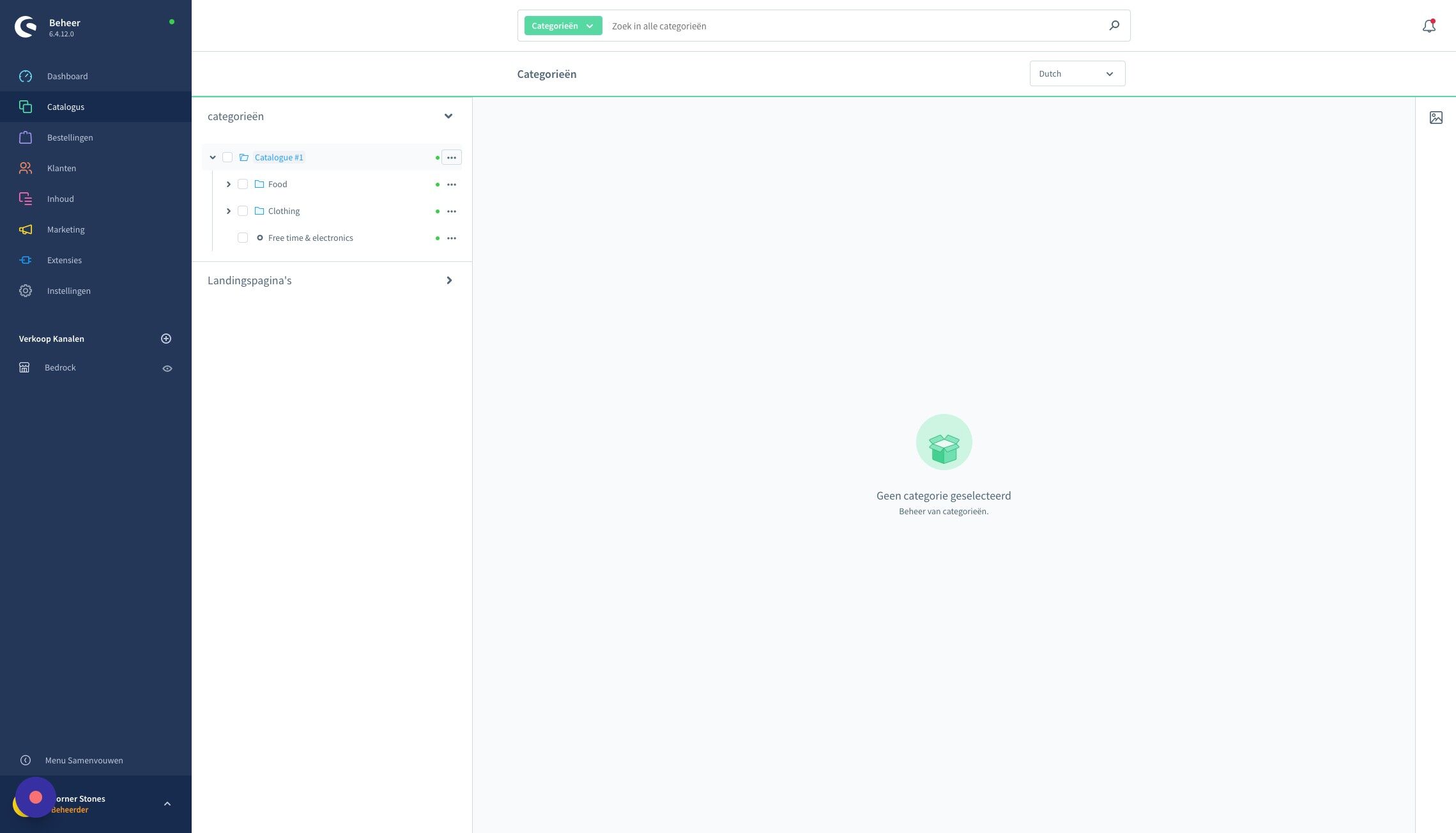 Screenshot of: Maak nu een nieuwe pagina aan (klik de drie puntjes)