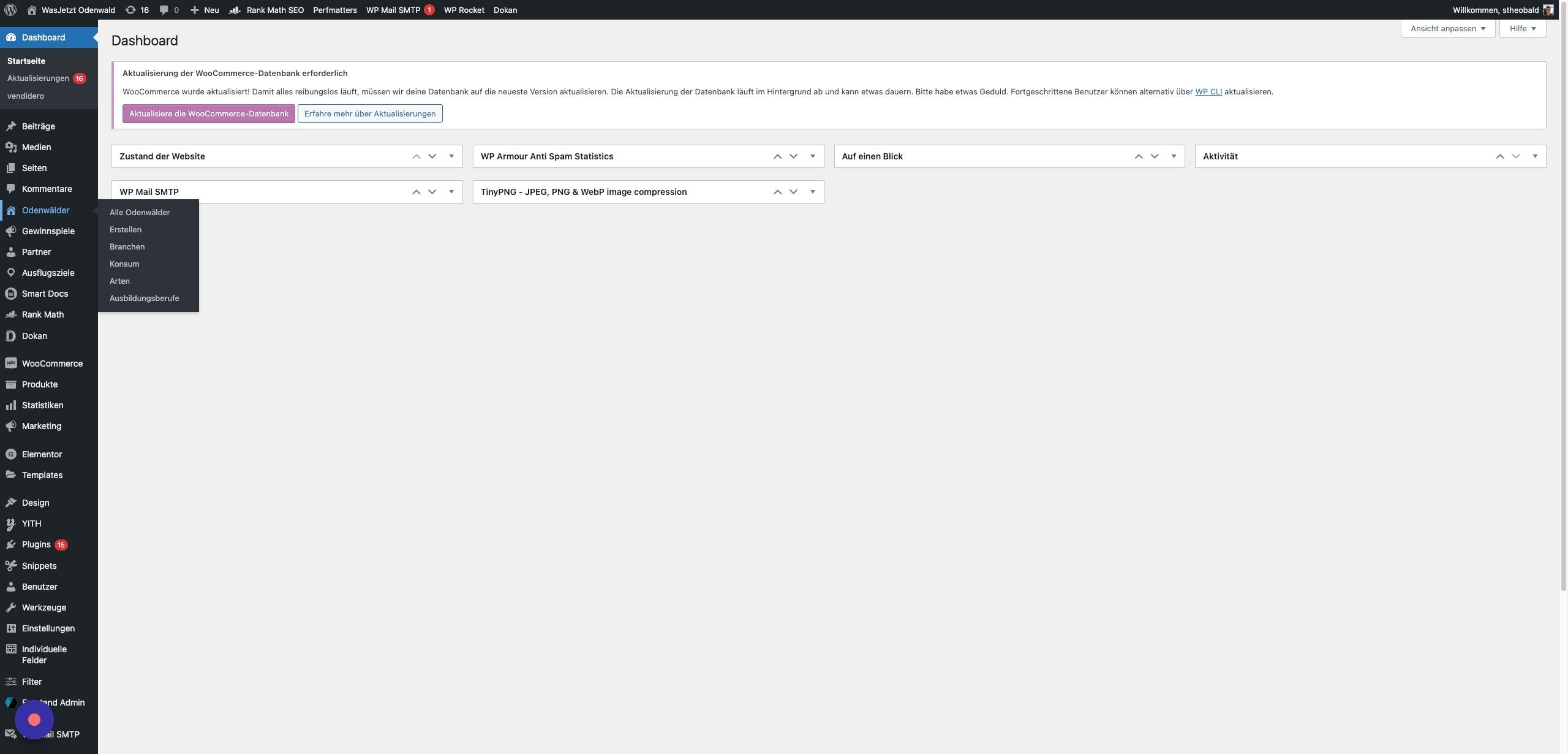 Screenshot of: Klicke "Odenwälder"