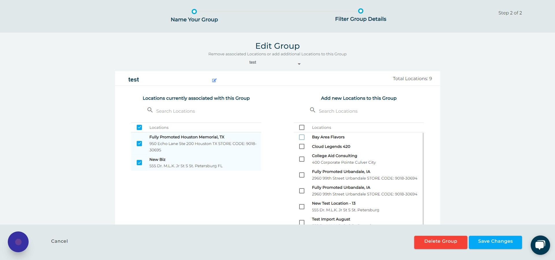 Screenshot of: Click here.