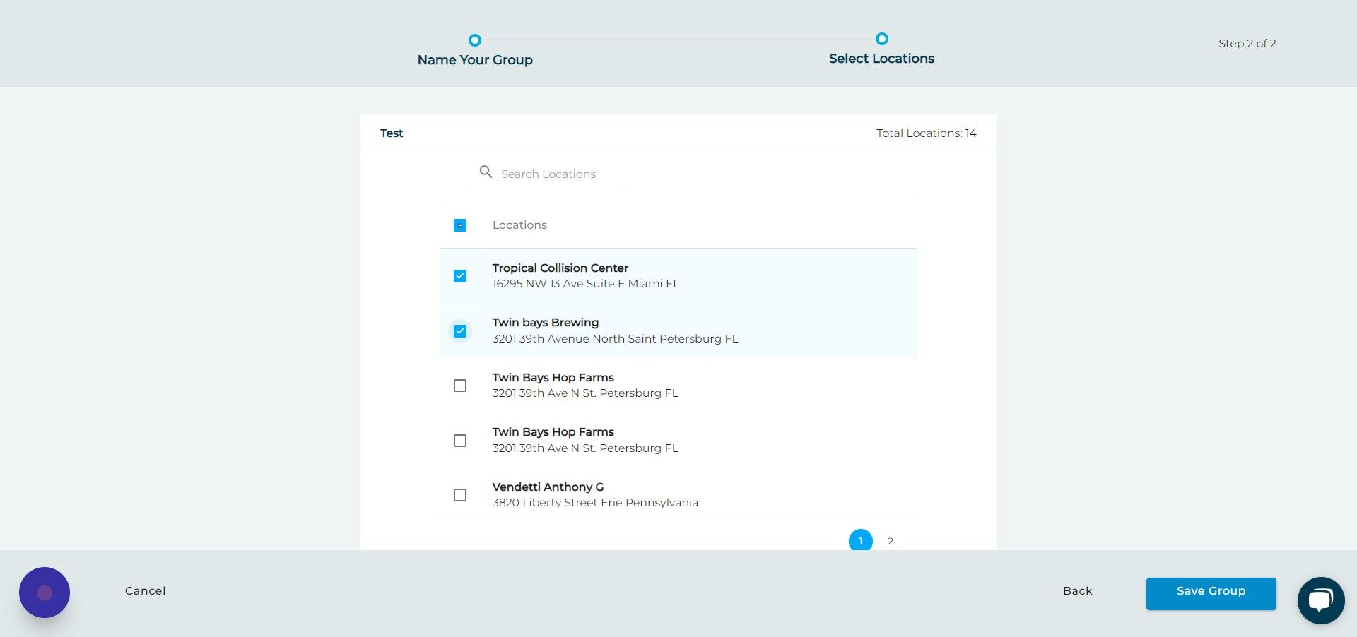 Screenshot of: Click 