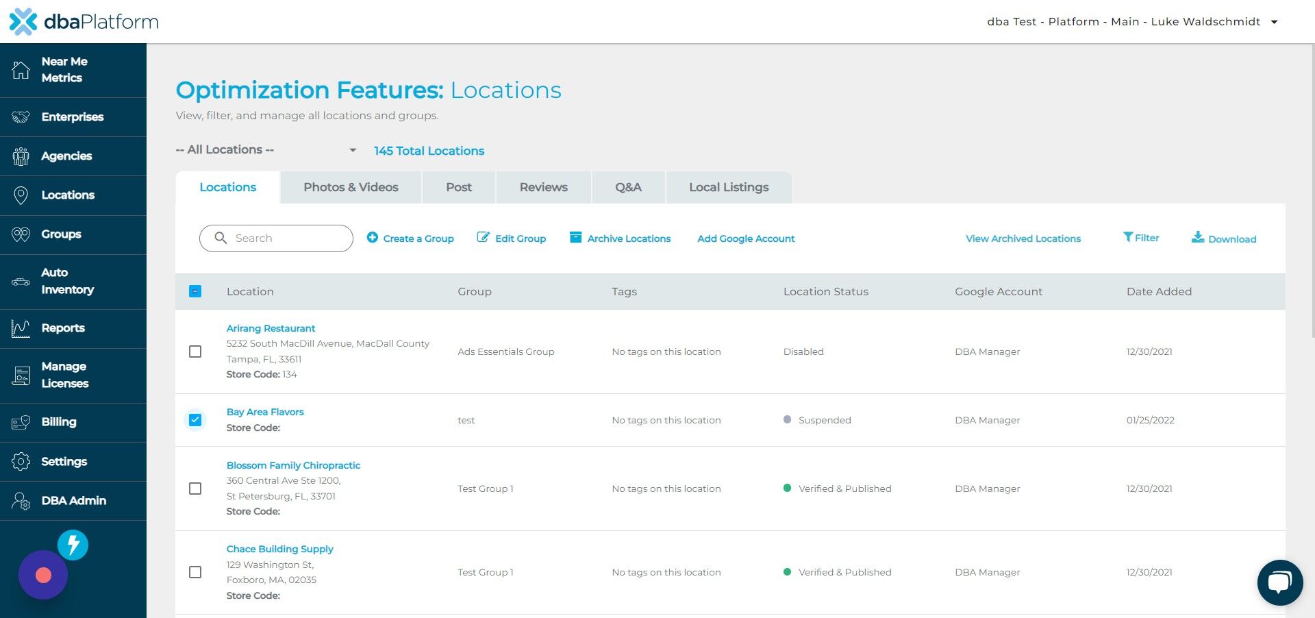 Screenshot of: Click 