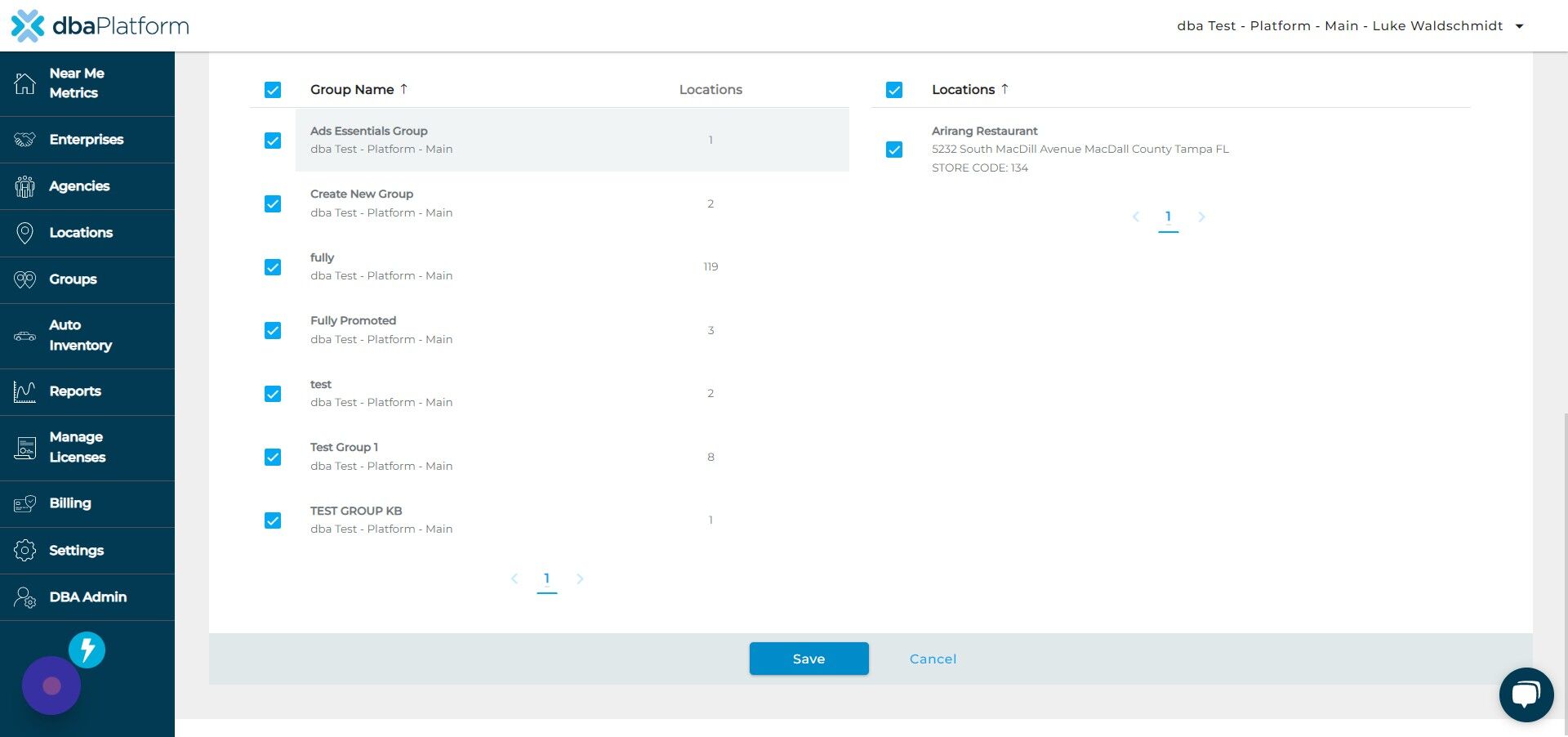 Screenshot of: Click 