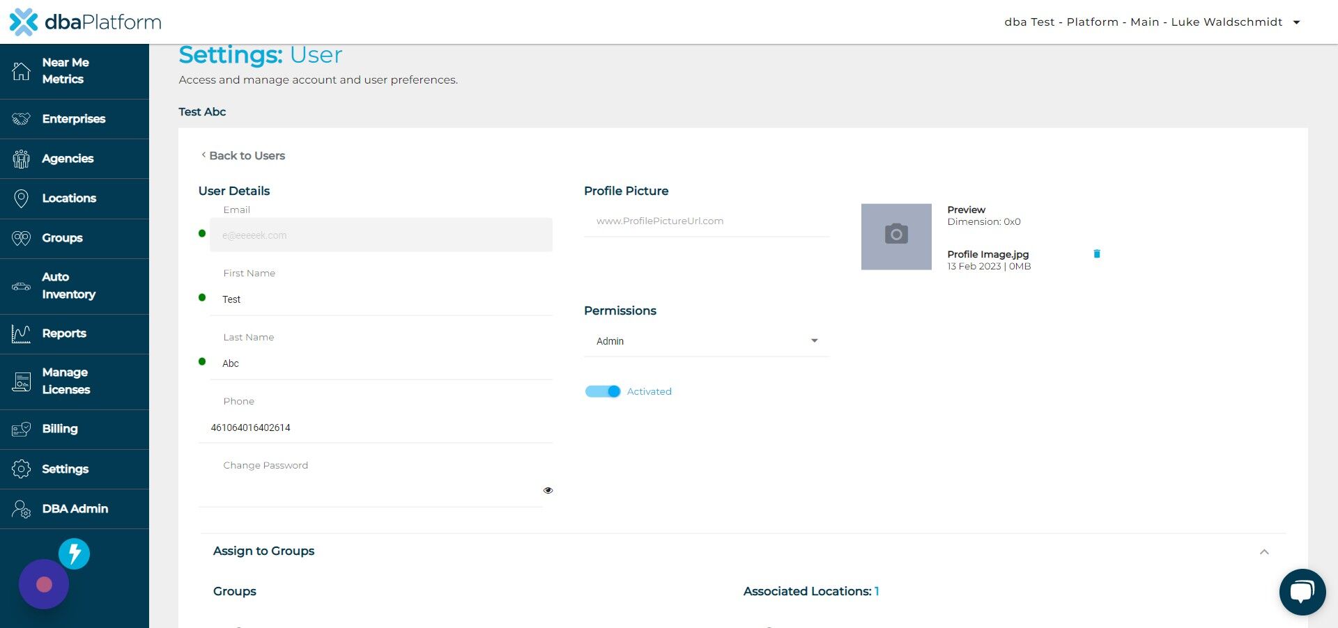 Screenshot of: Click this password field.