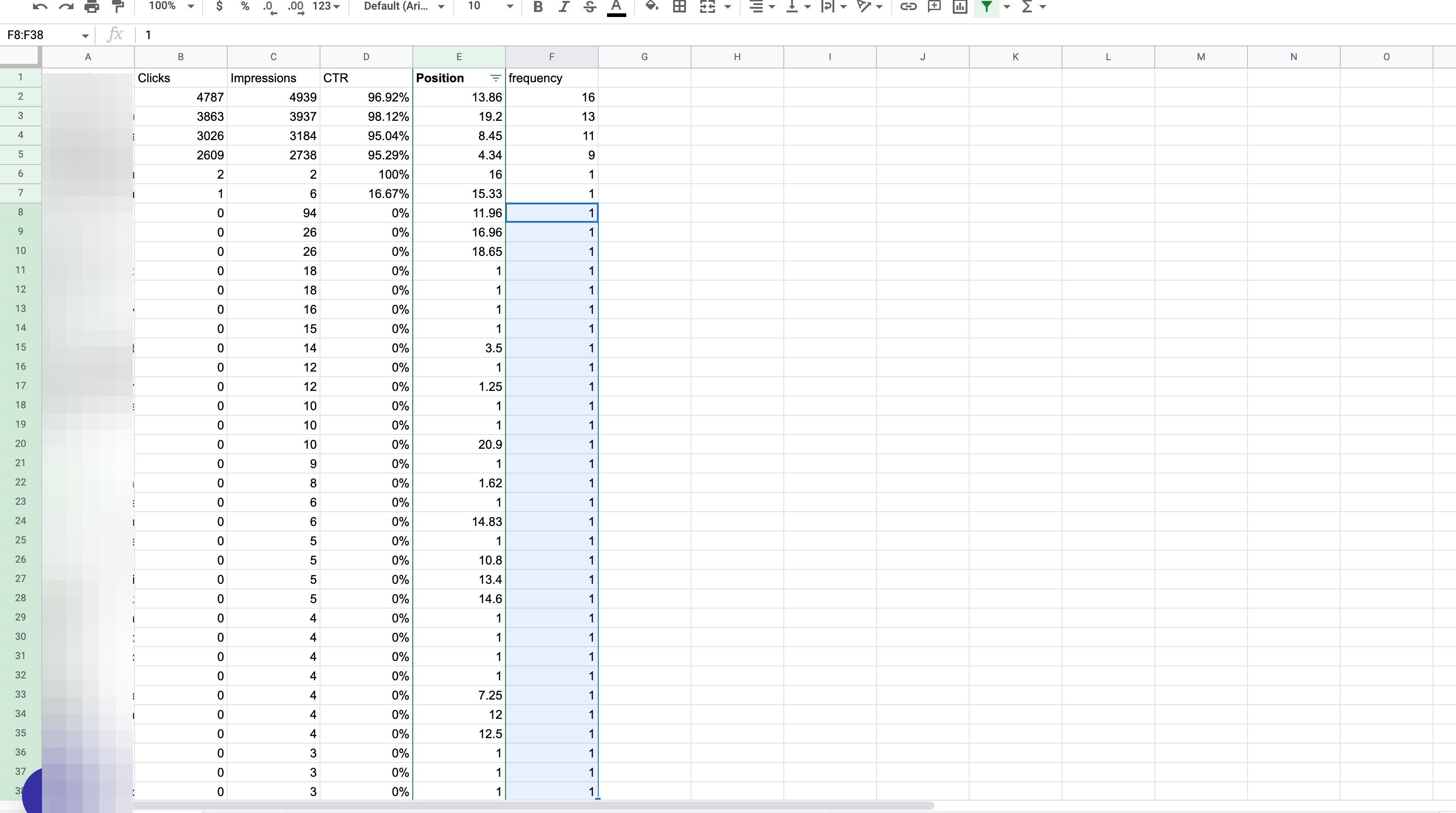 Screenshot of: Click here.