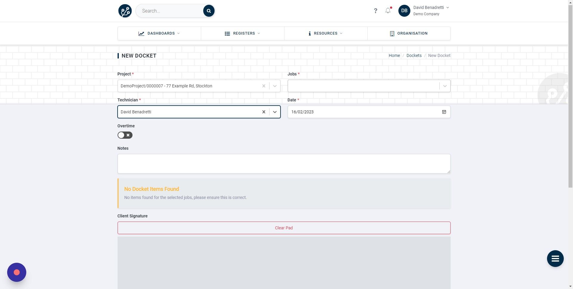 Screenshot of: Choose the Jobs from which you want to import the associated deliverables.