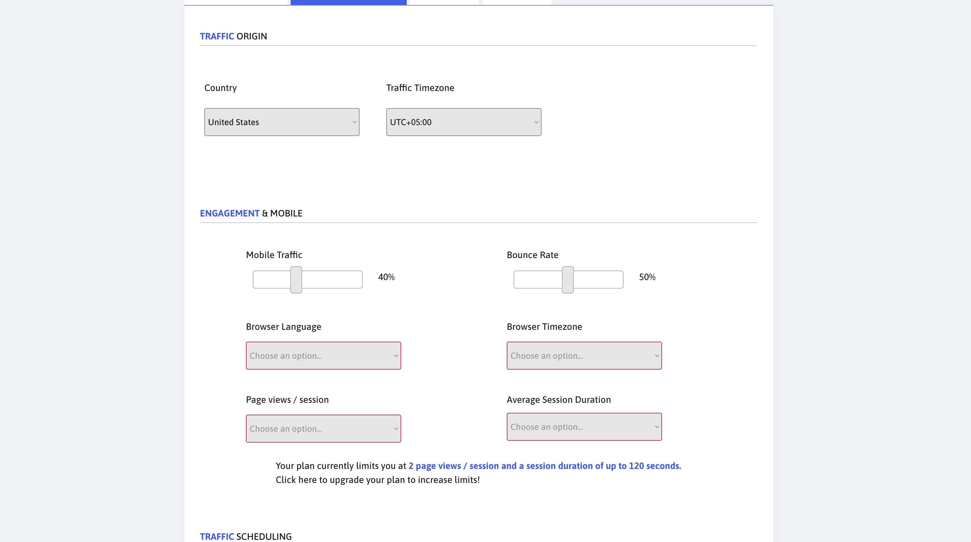 Screenshot of: The bounce rate is not used for Etsy campaigns.