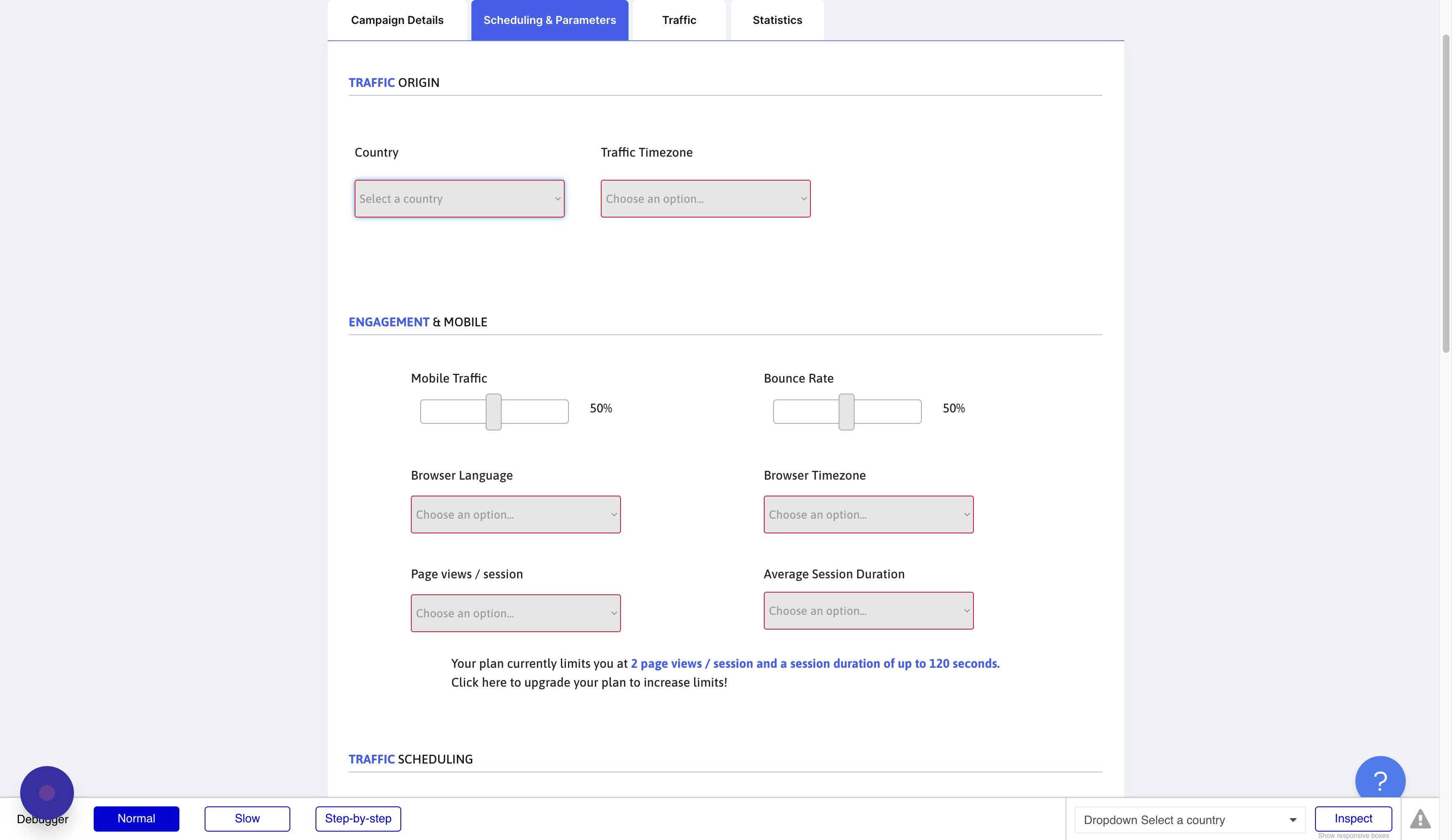 Screenshot of: Please follow this link https://scribehow.com/shared/Tutorial_Google_Search_CTR_Improvement_Campaign__XMJszMlJT3Cw23ny8wtuyA to review how to set these options.