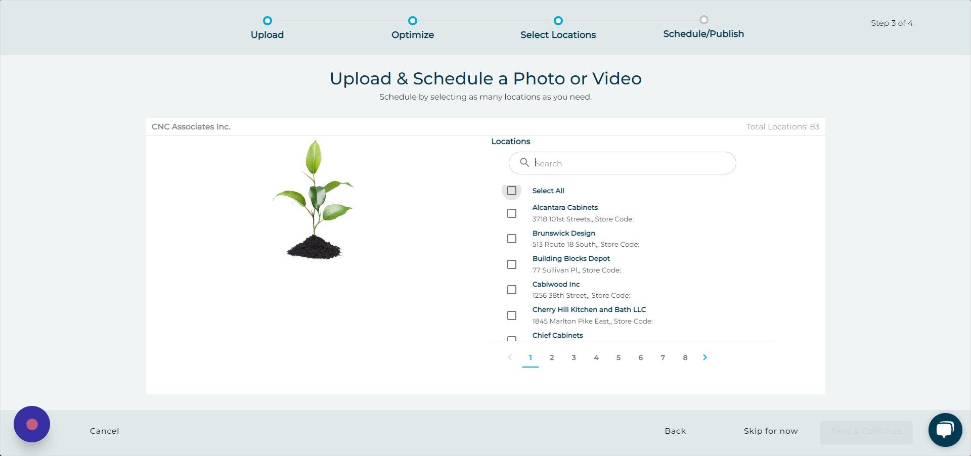 Screenshot of: Click this text field.