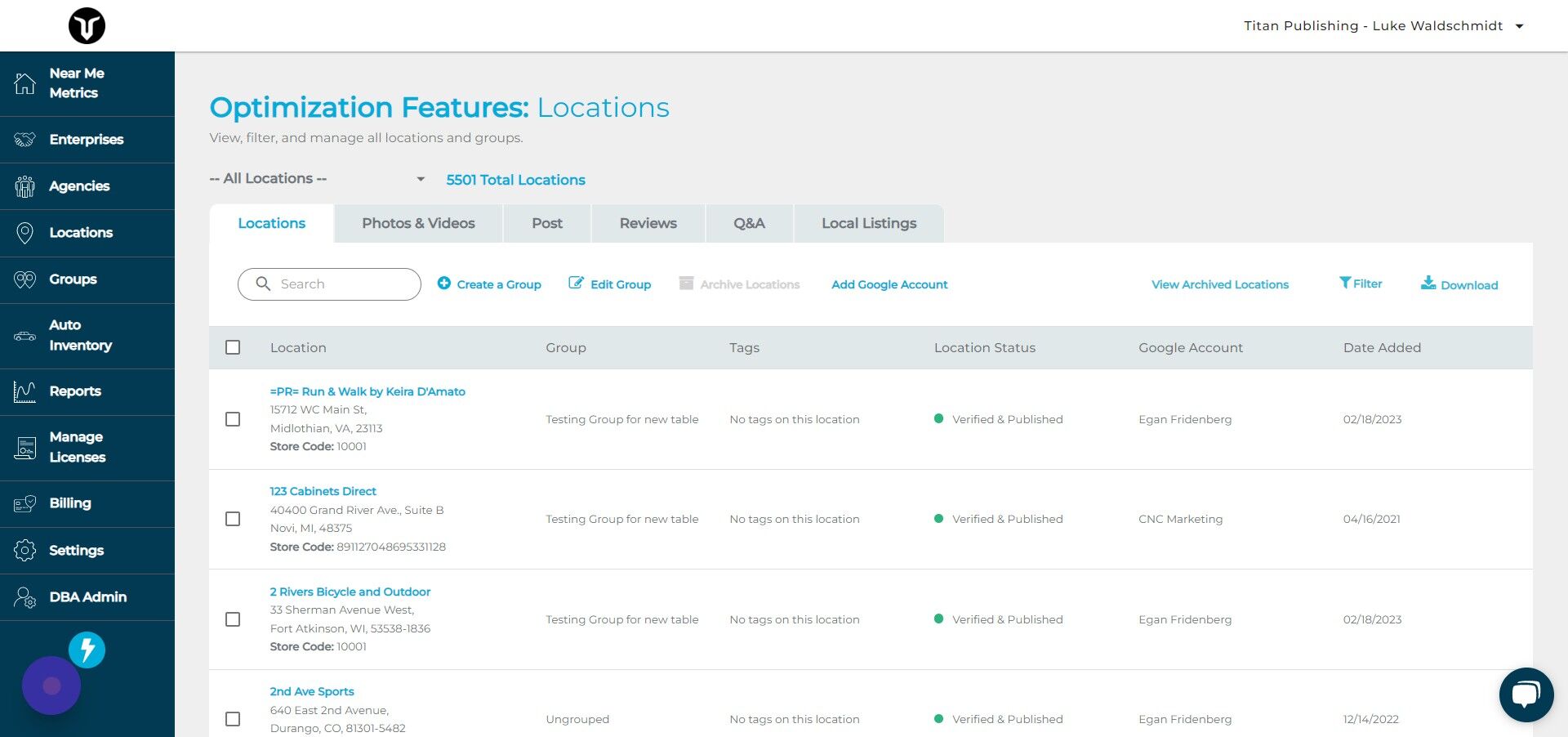 Screenshot of: Click "Photos & Videos"