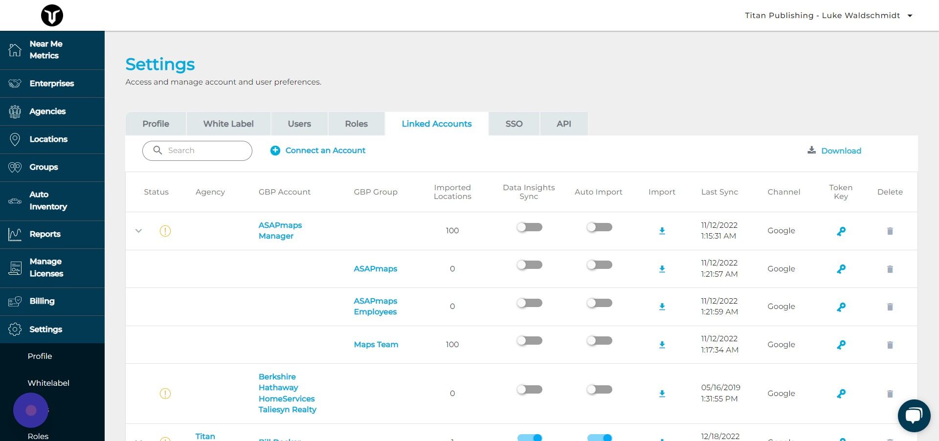 Screenshot of: Click here.