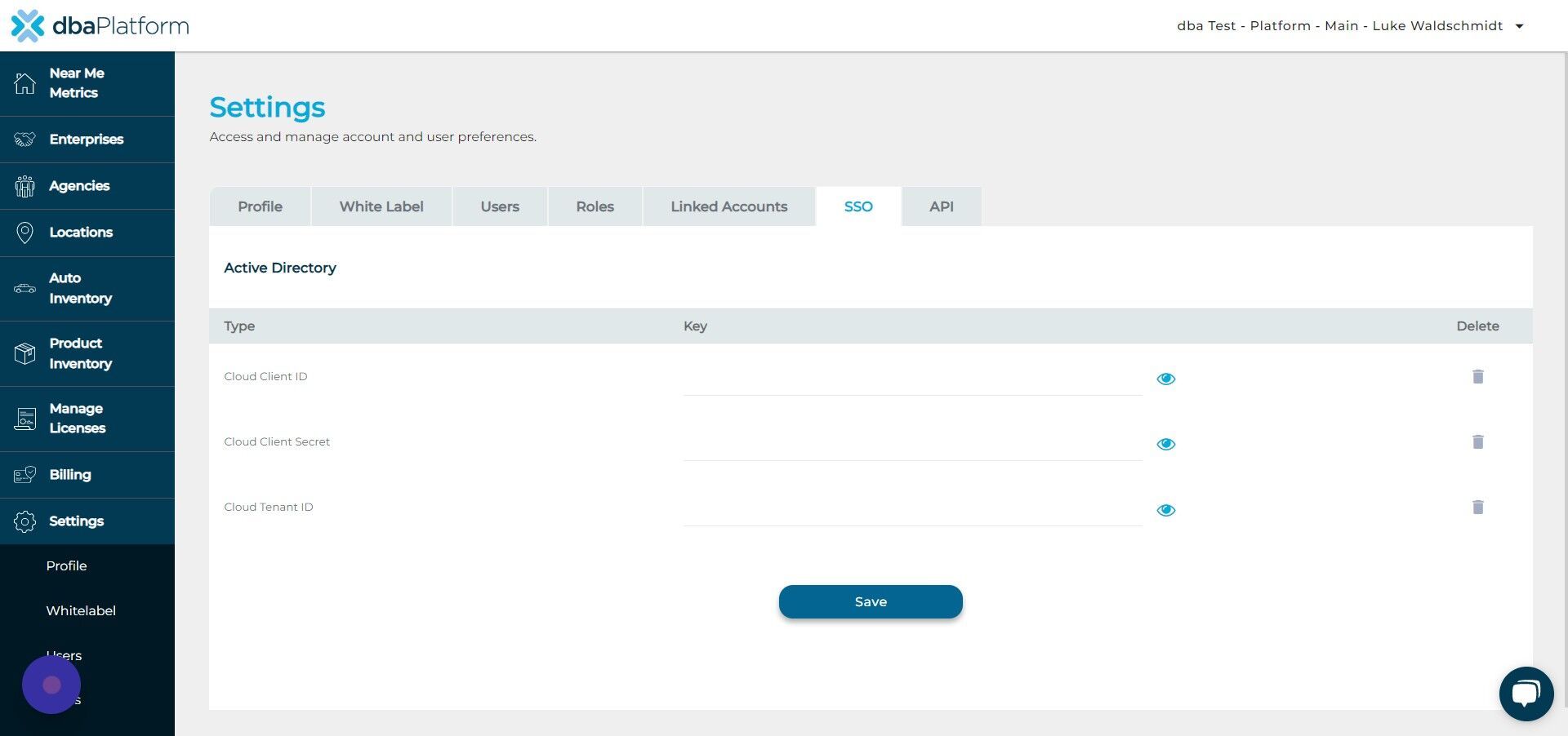 Screenshot of: Click "Save"