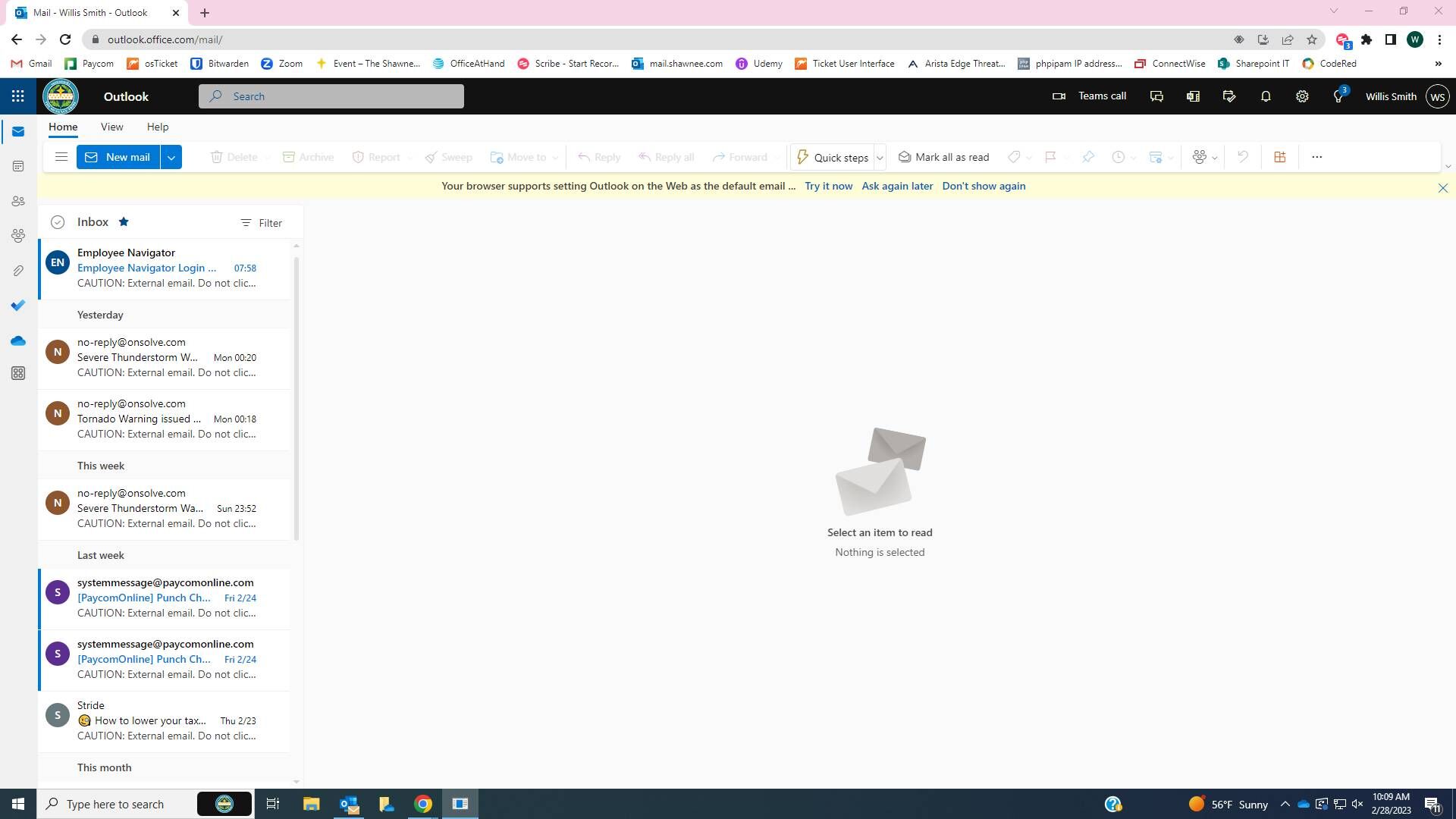 Screenshot of: Click the