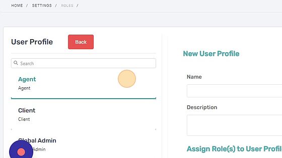 Screenshot of: Select the user you want to update