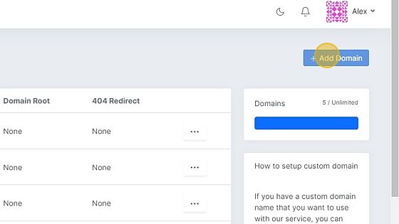 Screenshot of: Click