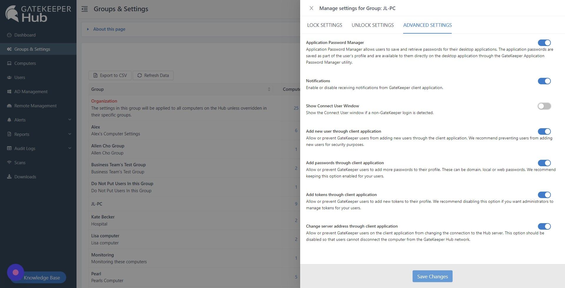 Screenshot of: Scroll down to the bottom of the page and click "Save Changes." Done!