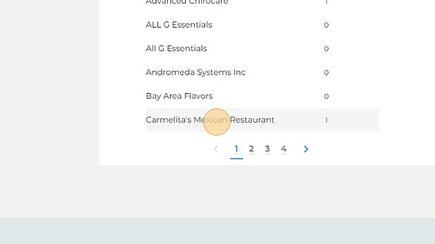Screenshot of: Click "Carmelita's Mexican Restaurant"