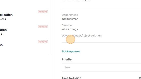 Screenshot of: Enter the amount of days to either reject or accept the solution