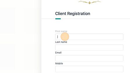 Screenshot of: Enter your personal details to create an account.