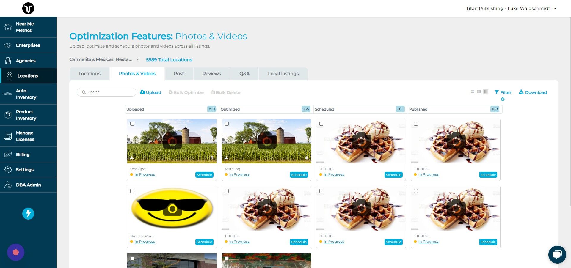 Screenshot of: Click "Post"