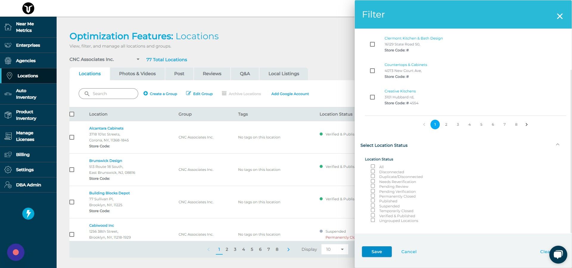 Screenshot of: Click "Save"