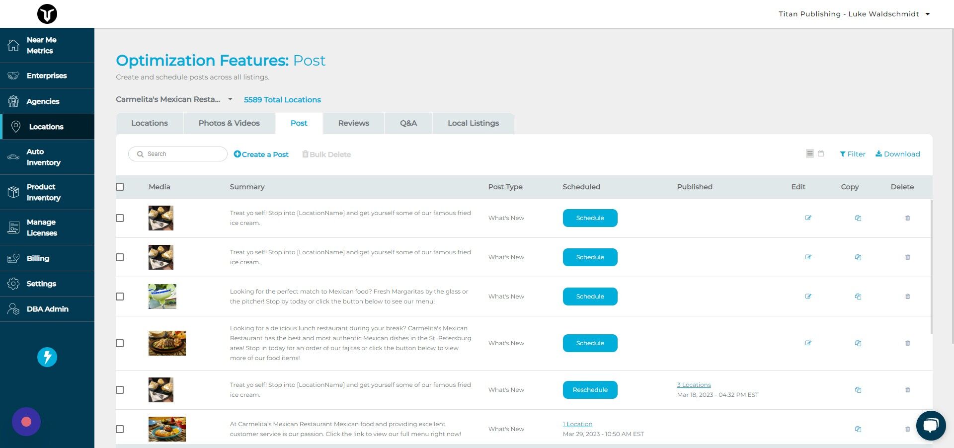 Screenshot of: Click here.
