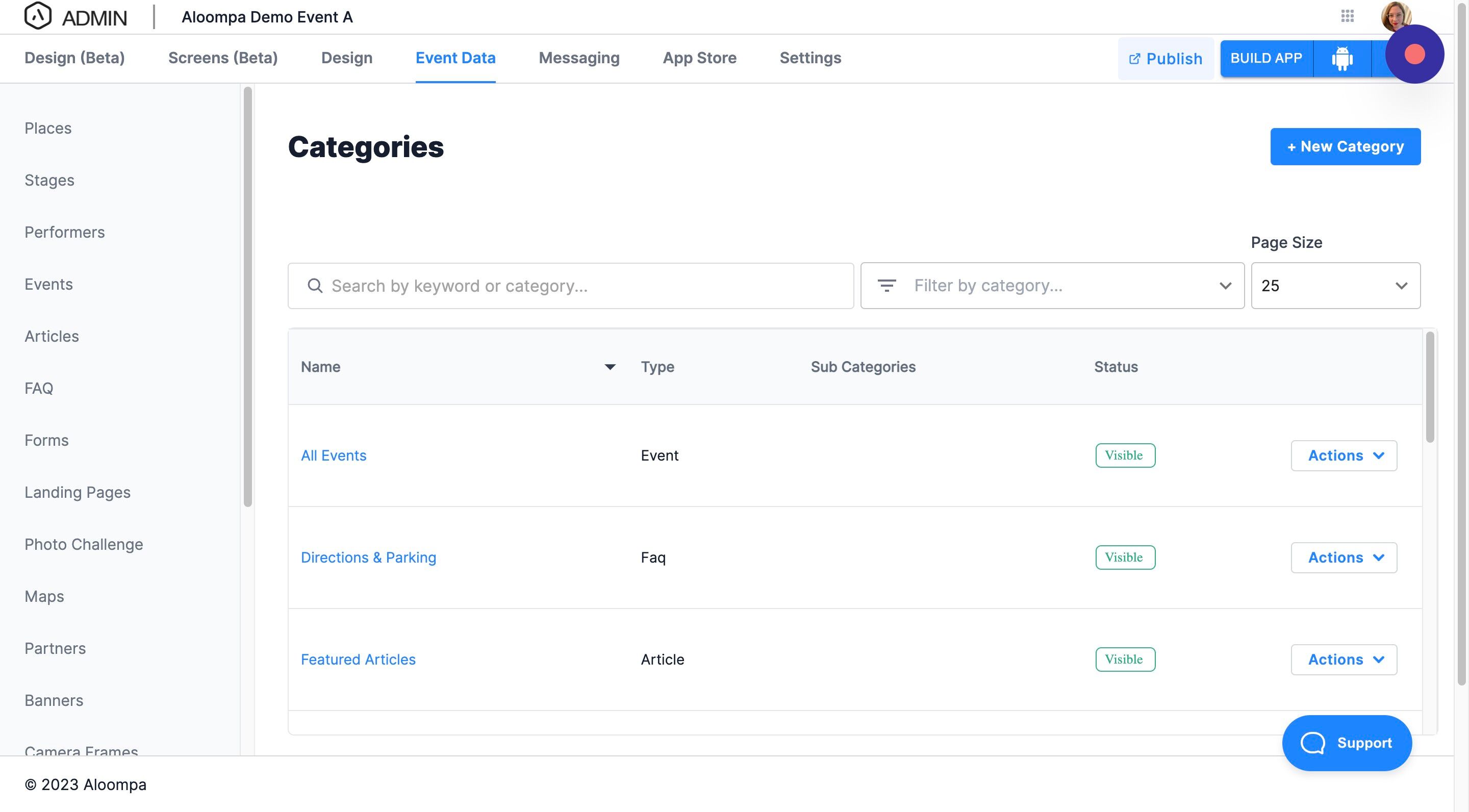 Screenshot of: Click "Publish"