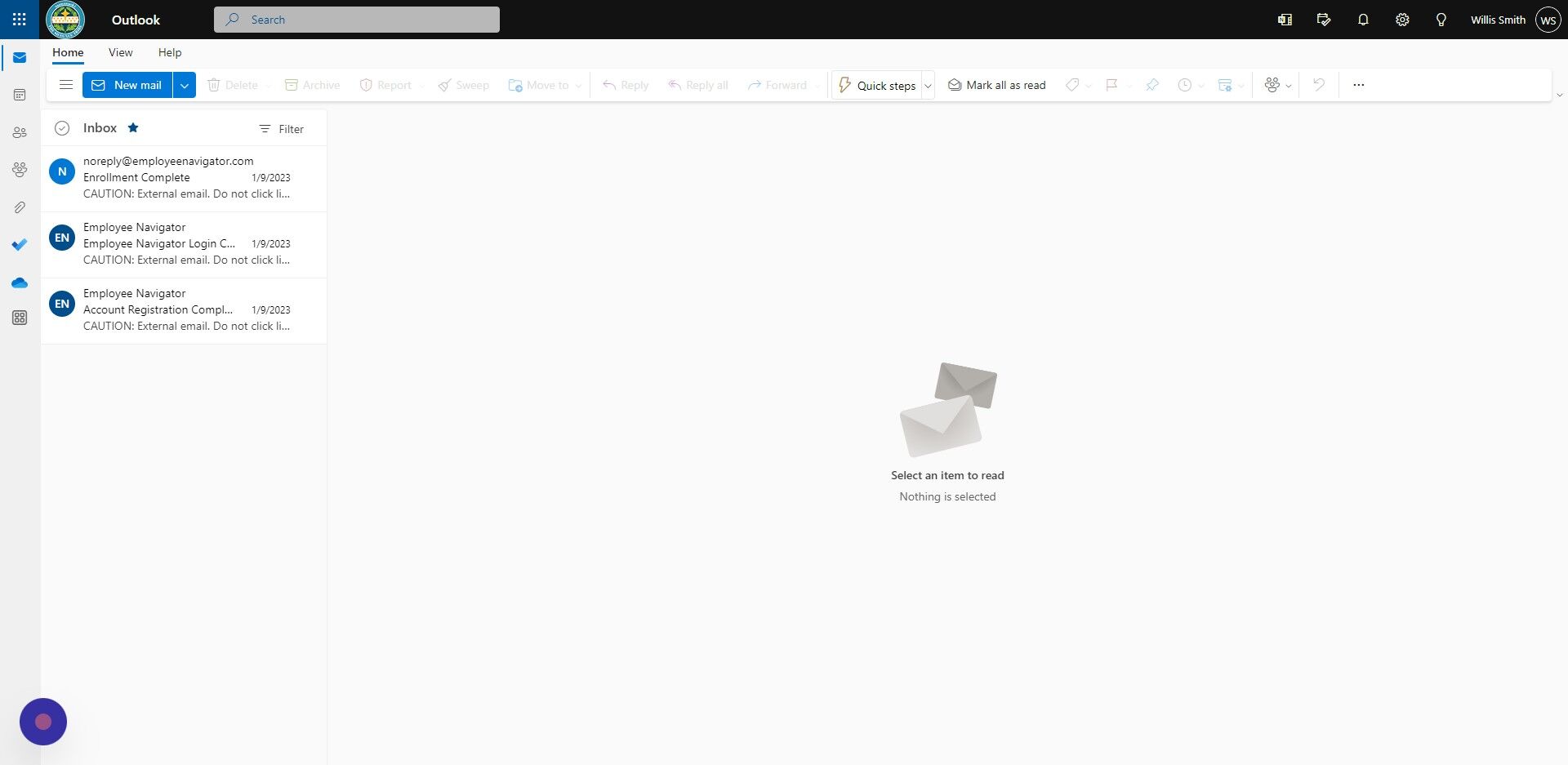 Screenshot of: Click The Waffle.
