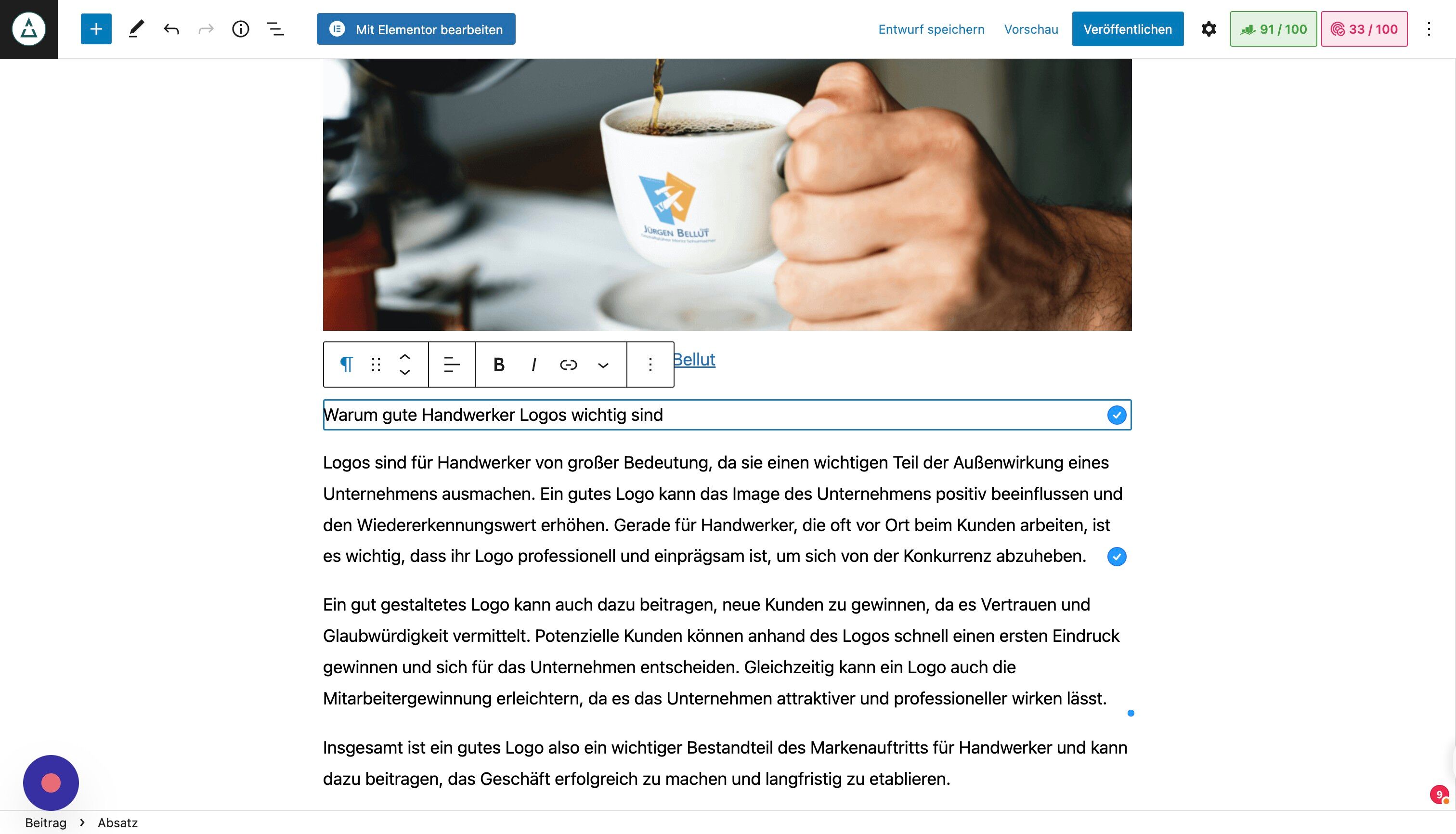 Screenshot of: Klicke dazu auf das gespiegelte "P"