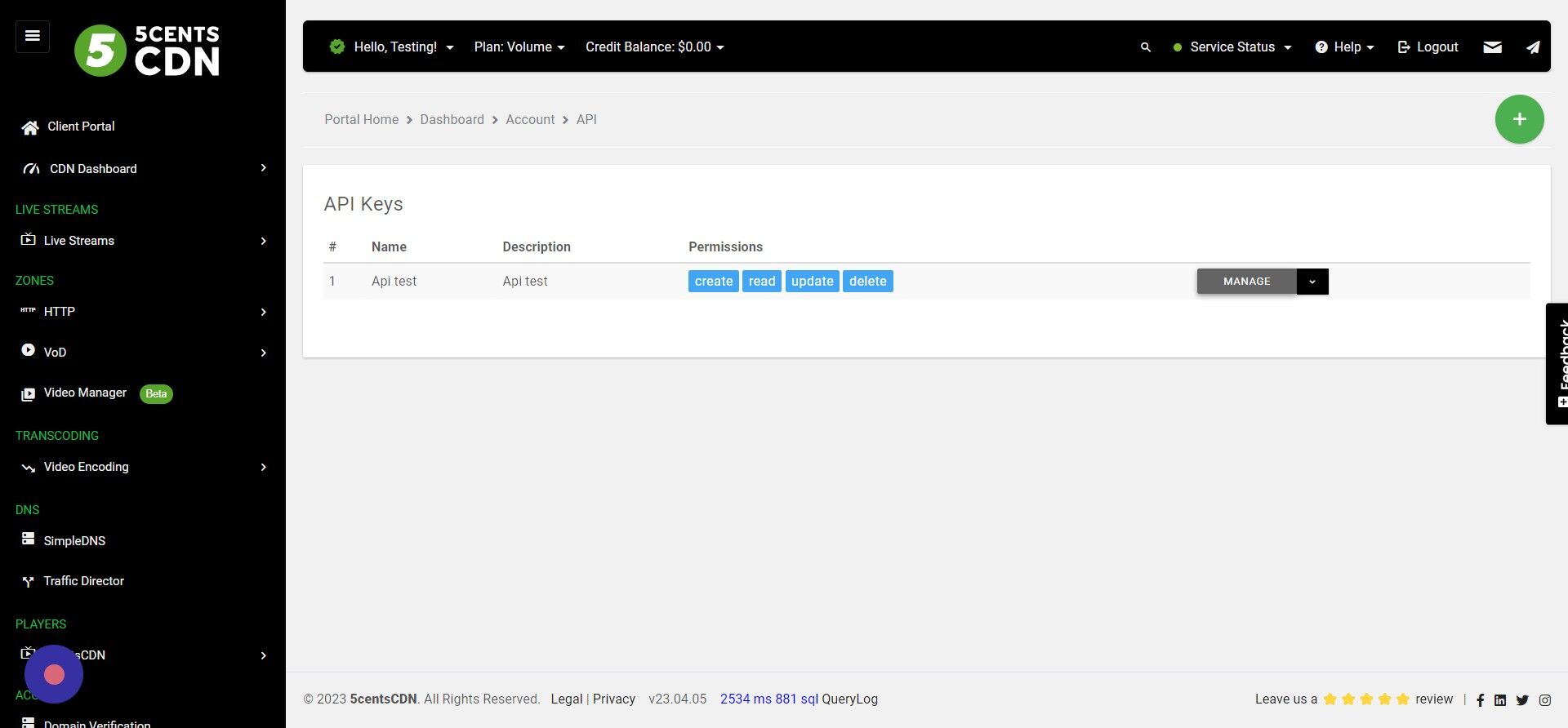 Screenshot of: Click 