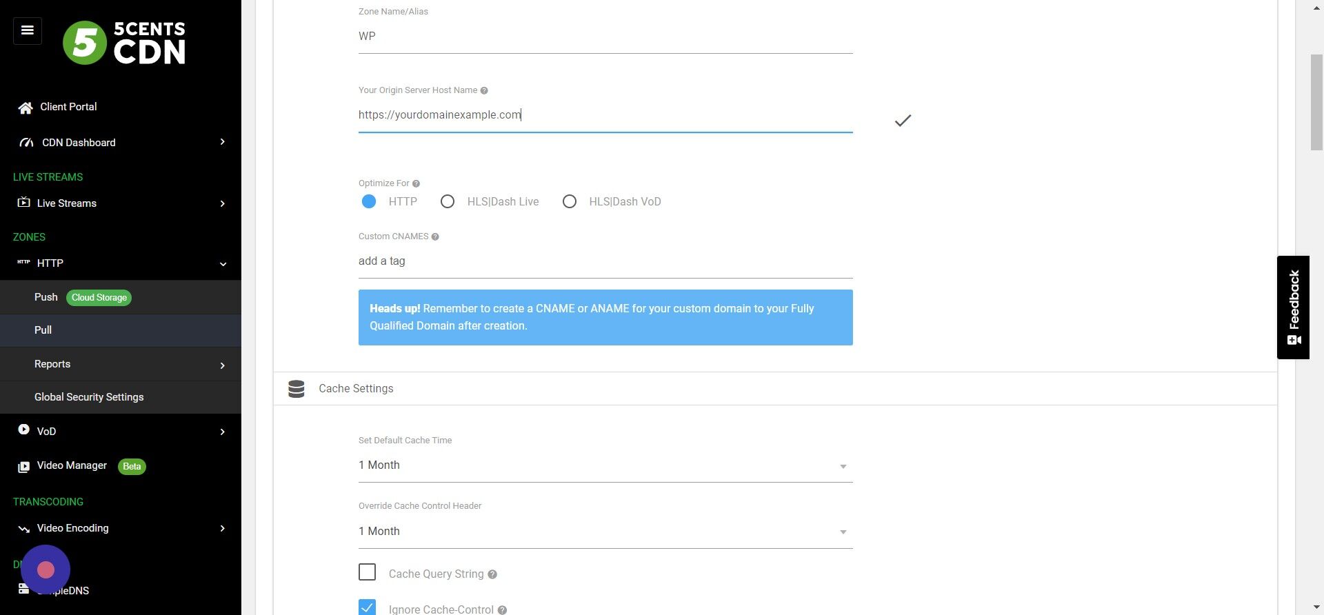 Screenshot of: Click 