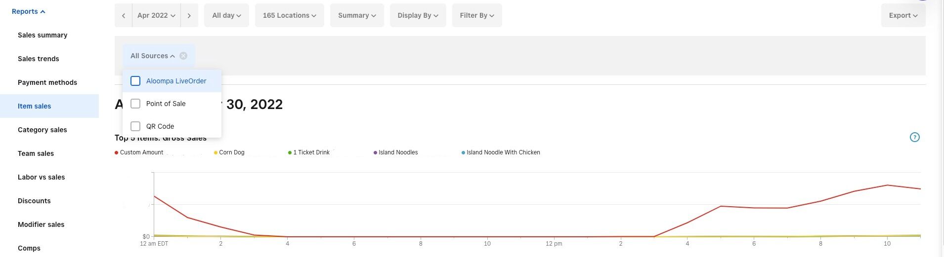 Screenshot of: Click the 