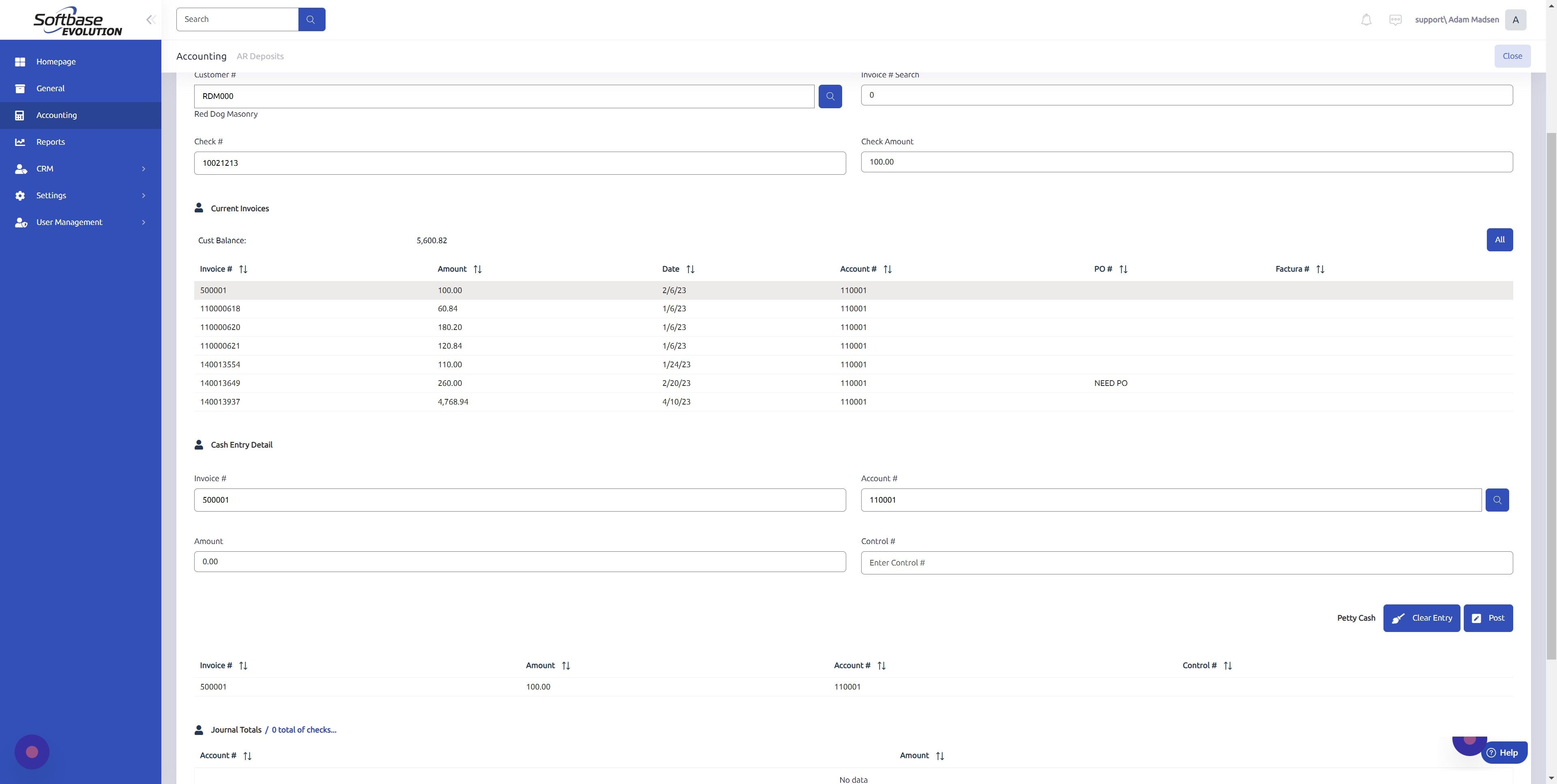 Screenshot of: Click "Post"