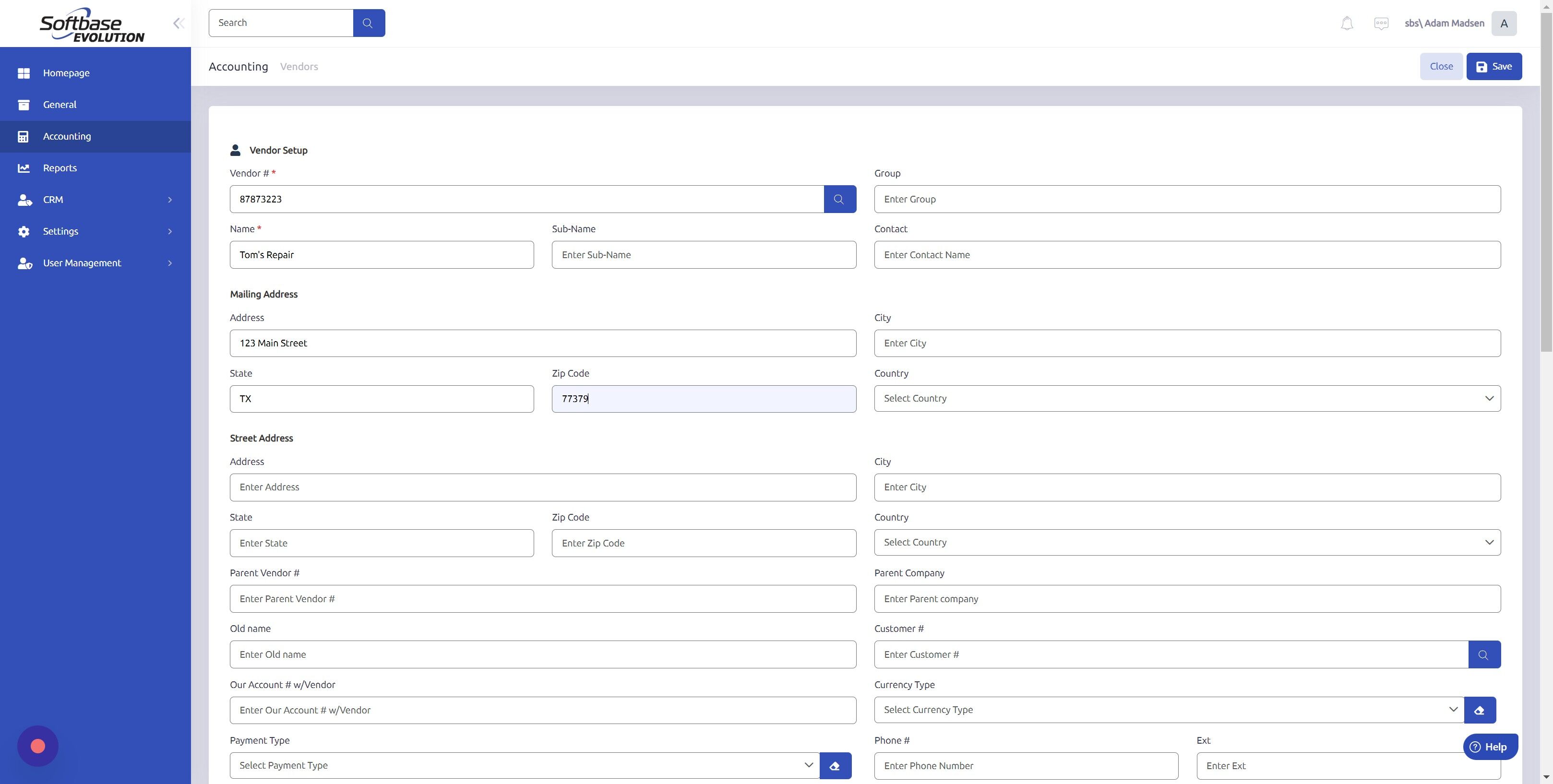 Screenshot of: Click here.