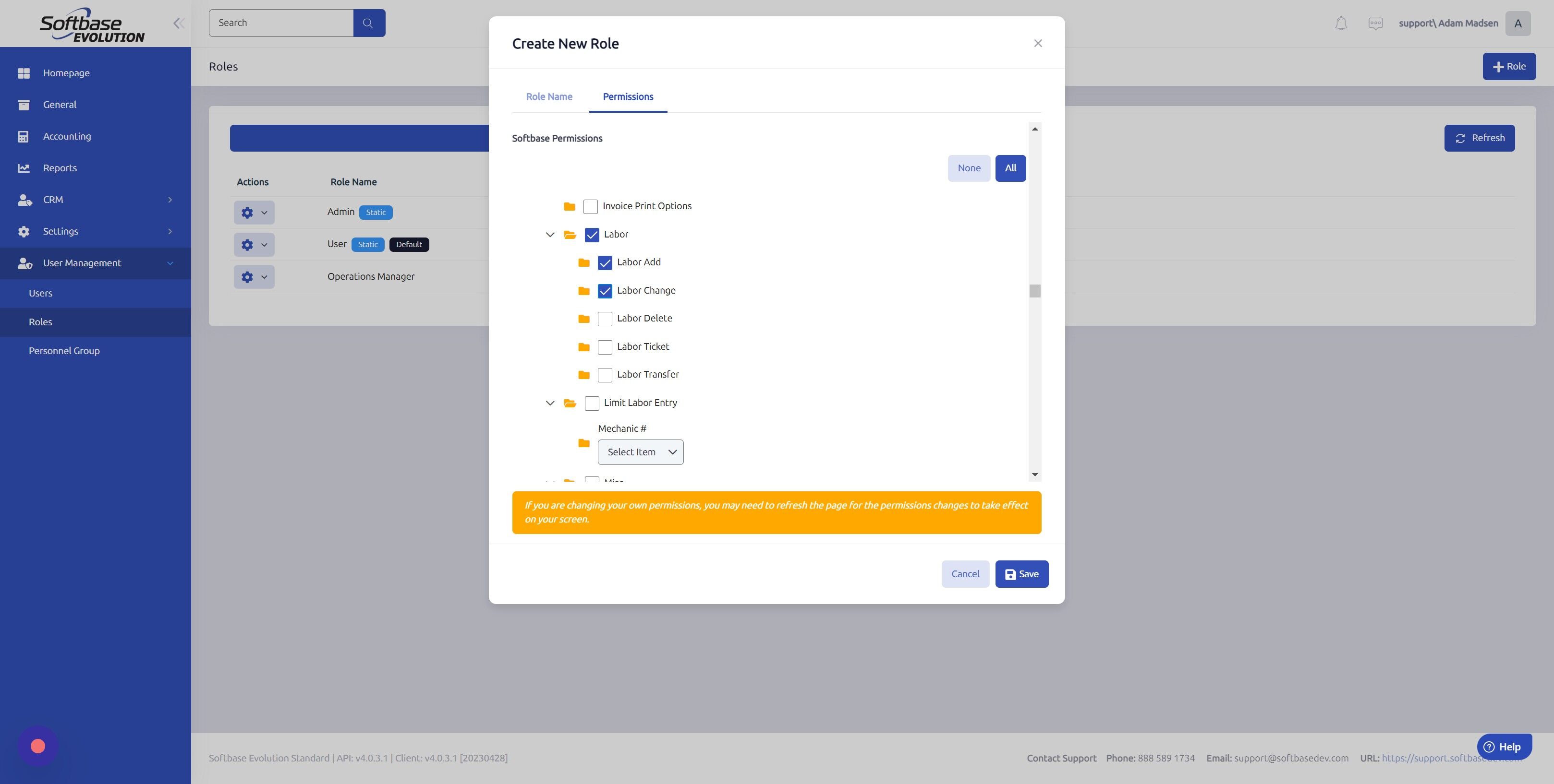 Screenshot of: Click "Save"