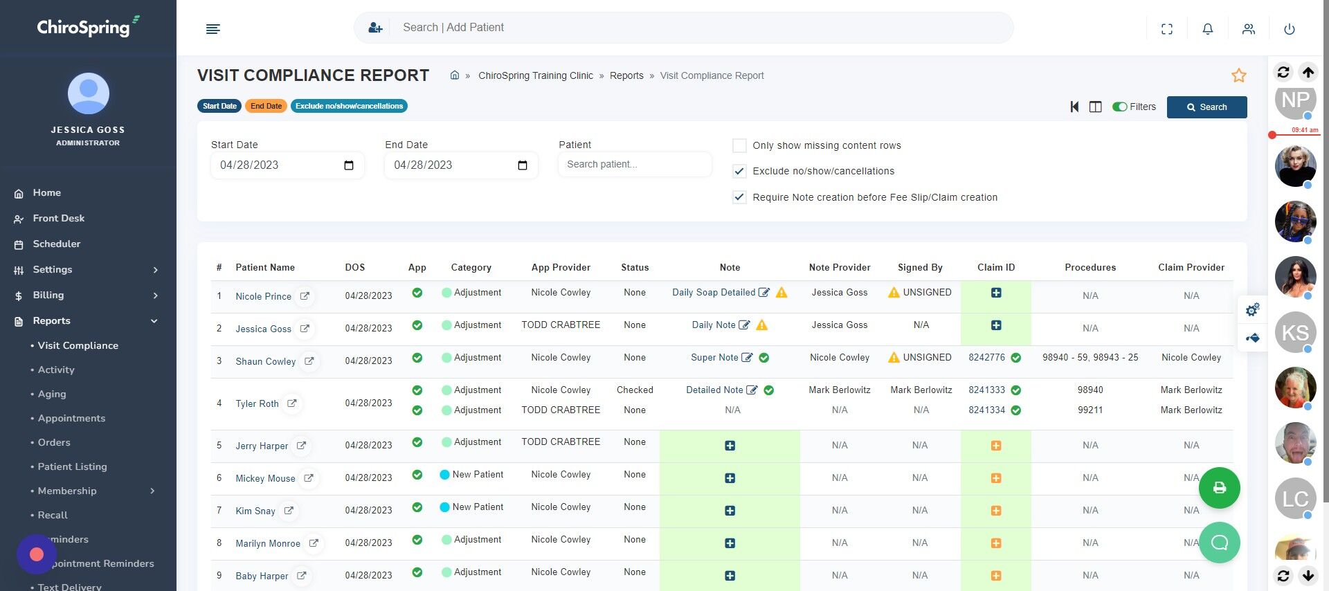 Screenshot of: Locate 