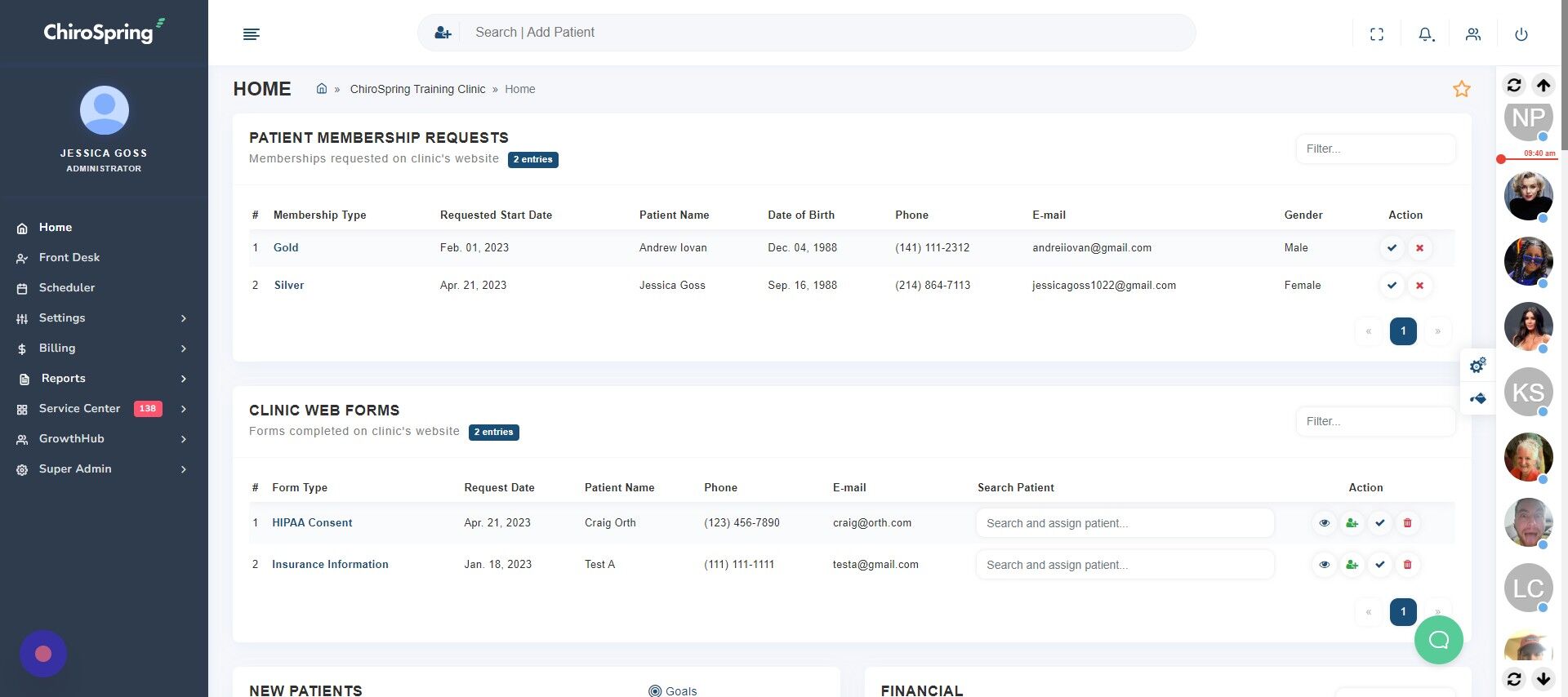 Screenshot of: Click 