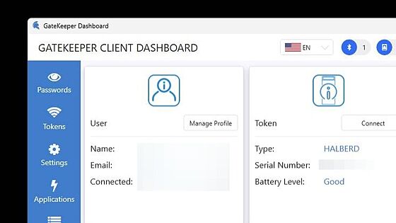 Screenshot of: You are all set, you successfully updated GateKeeper Client App.