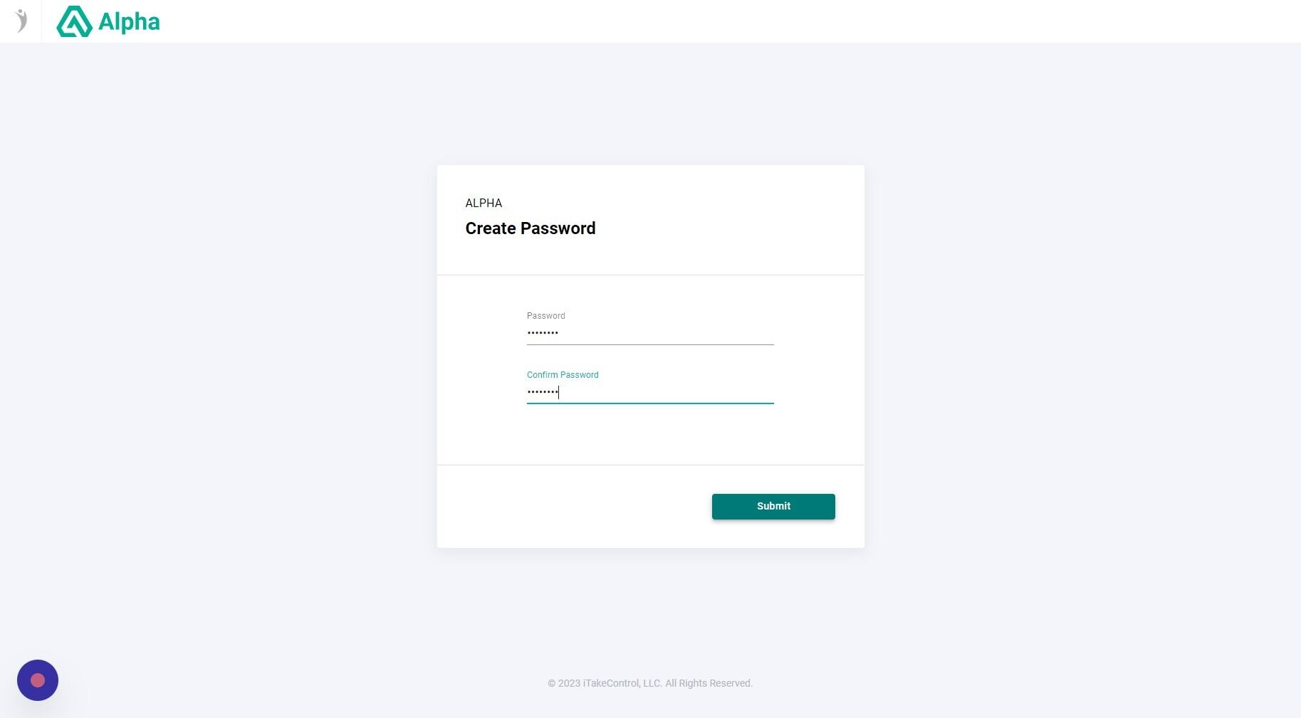 Screenshot of: Click "Submit".
