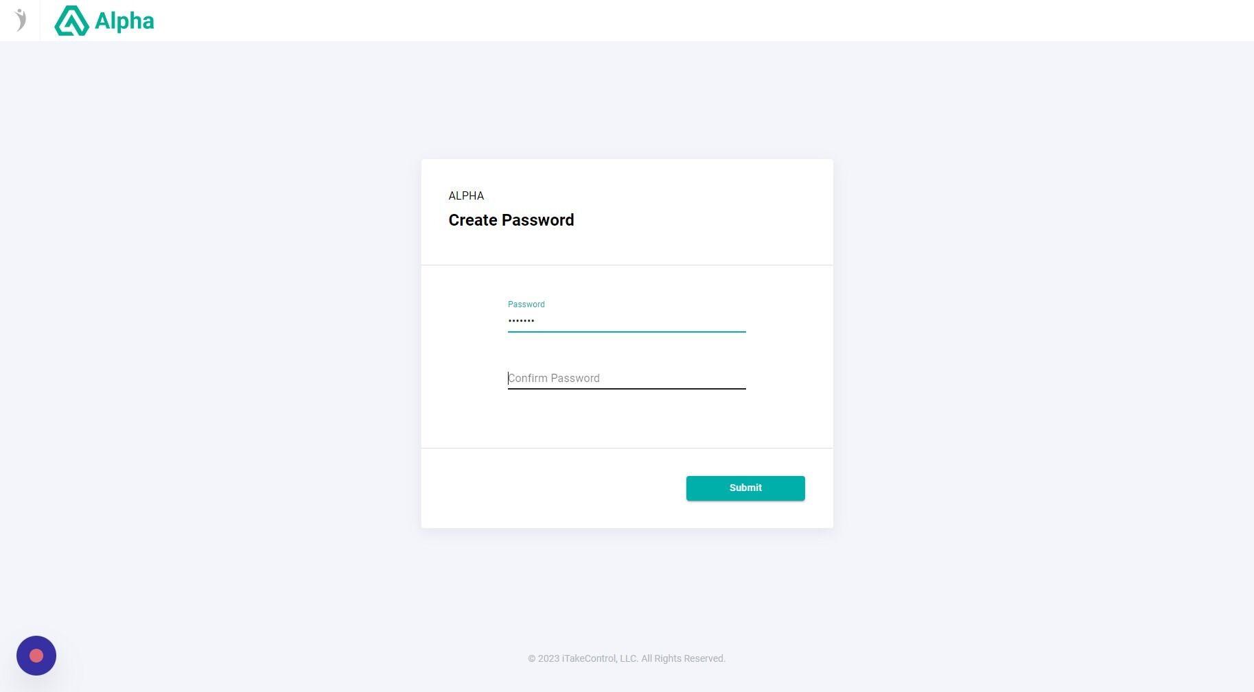 Screenshot of: Re-type the same password into the "Confirm Password" field.