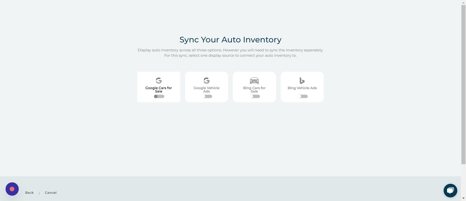 Screenshot of: Click here.