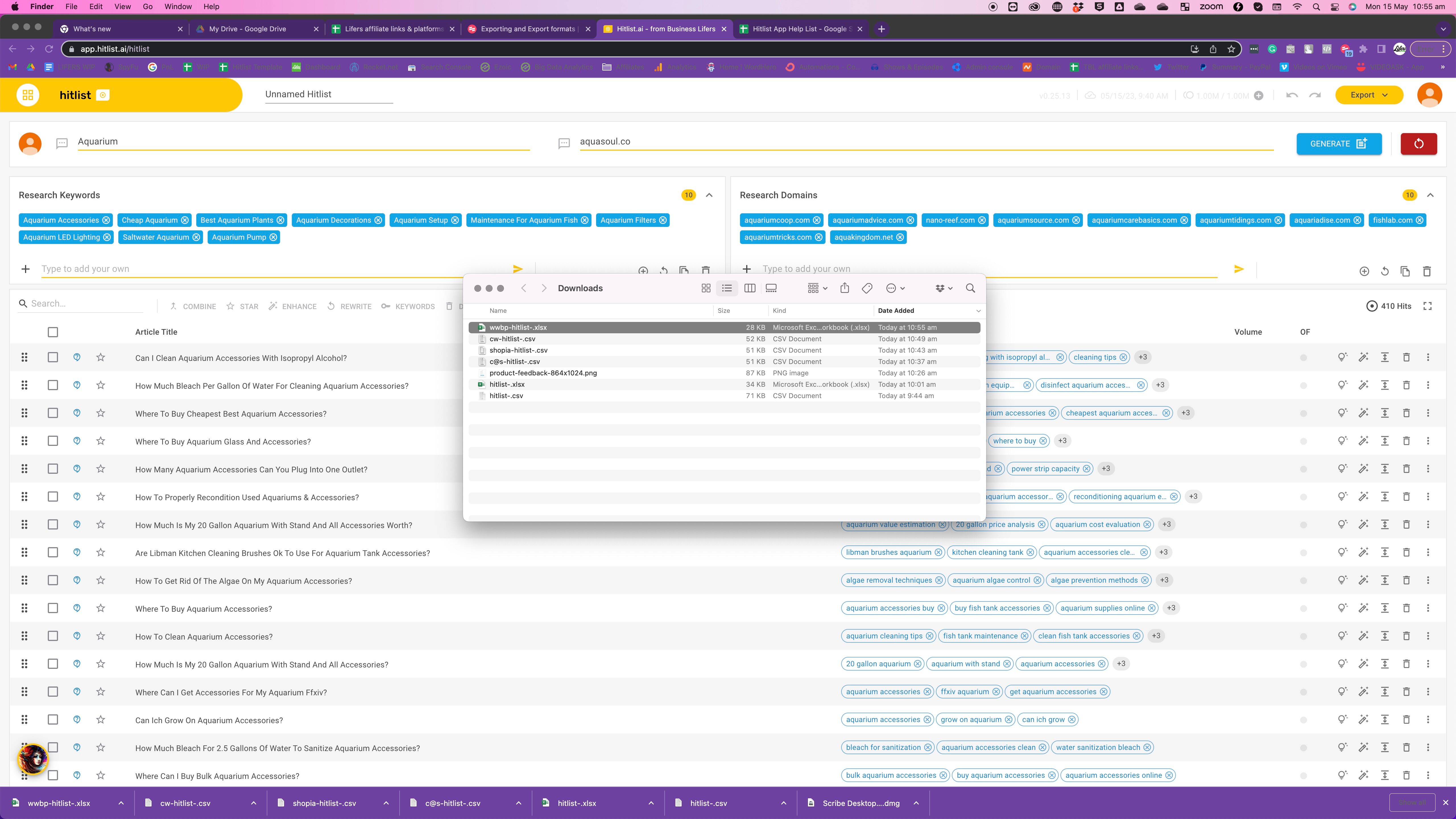 Screenshot of: Download the file to your computer.