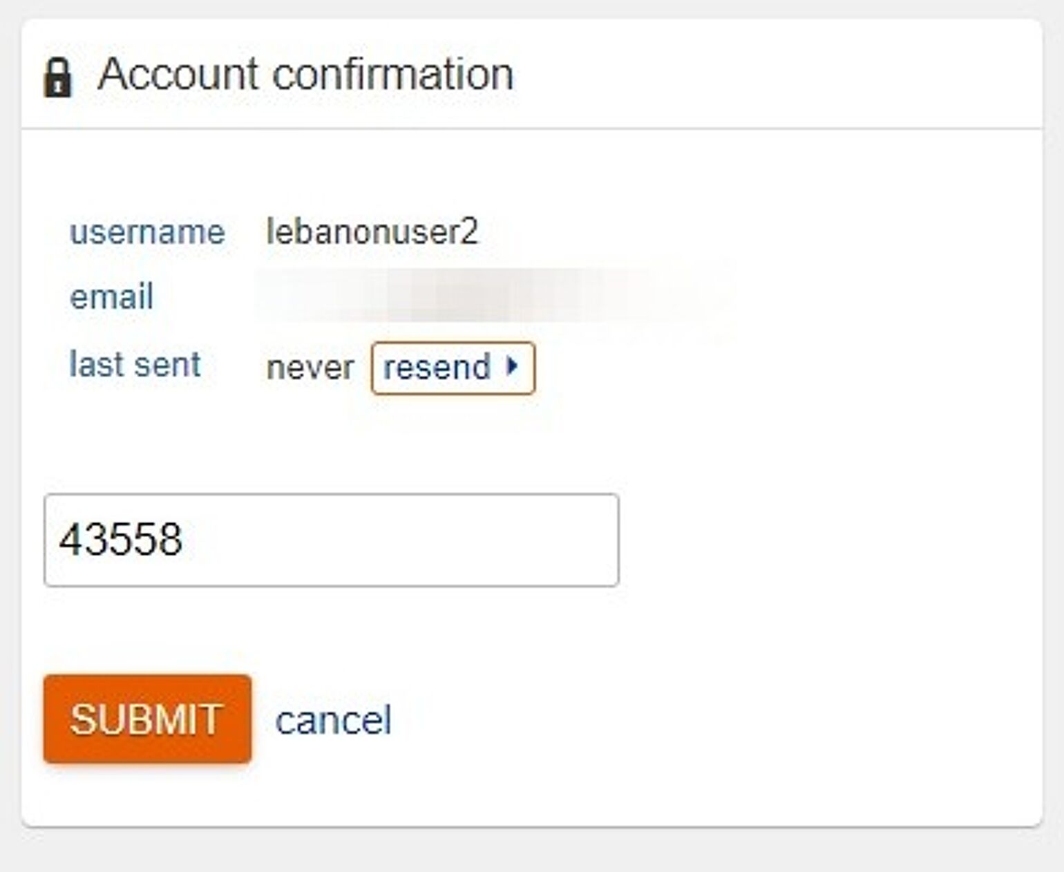 Screenshot of: If you prefer, you can copy the link from your verification email to verify your account after logging in.