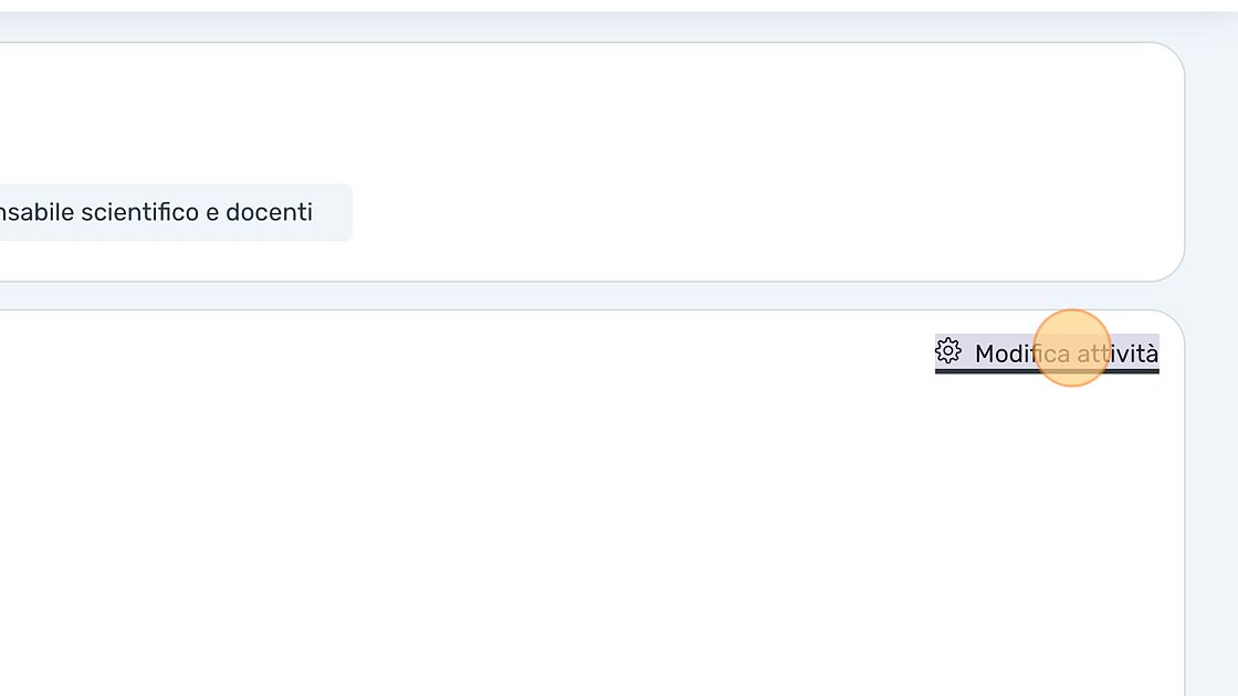 Screenshot of: Cliccare