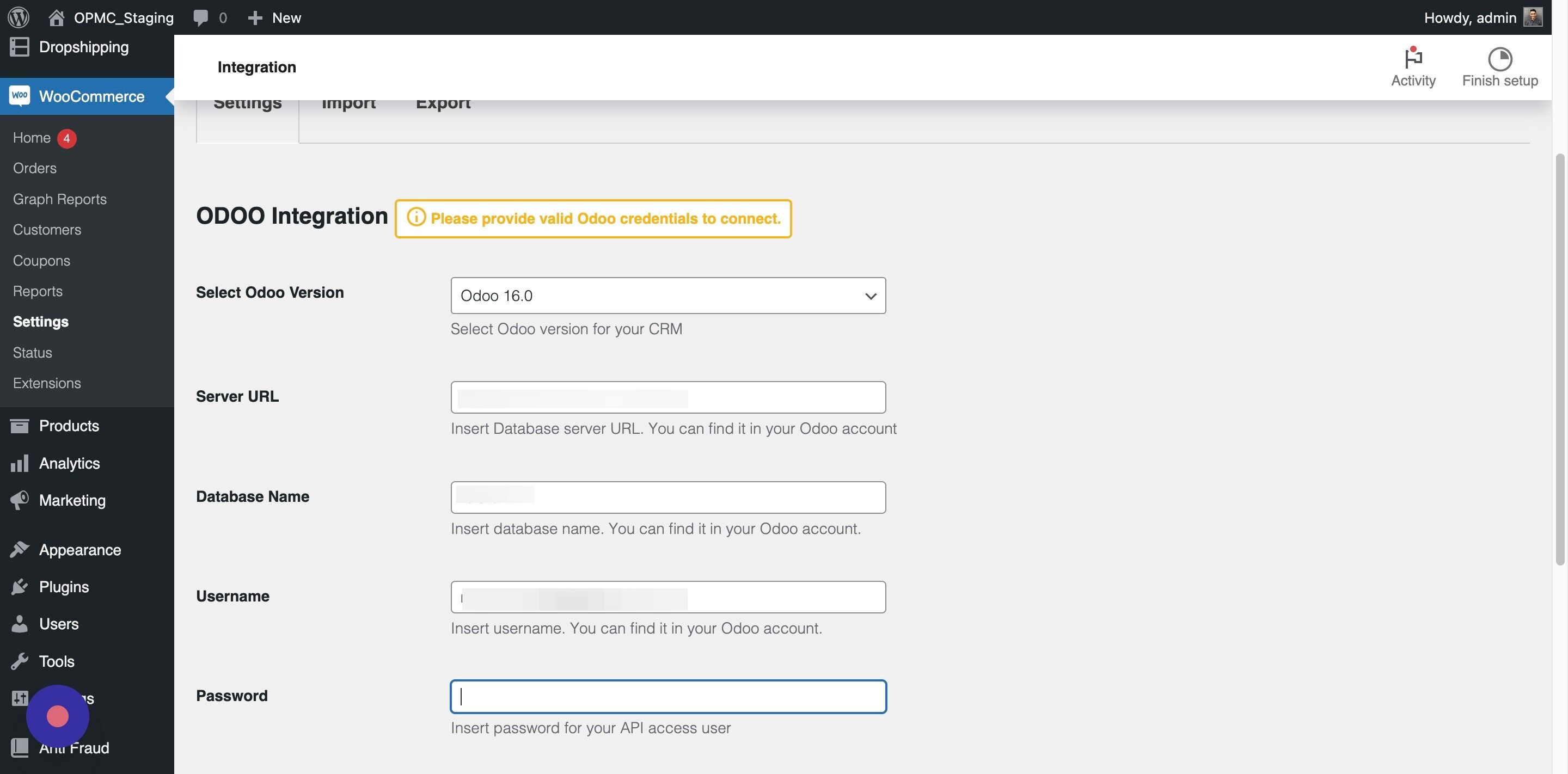 Screenshot of: Click the "Password" field to enter your password. 