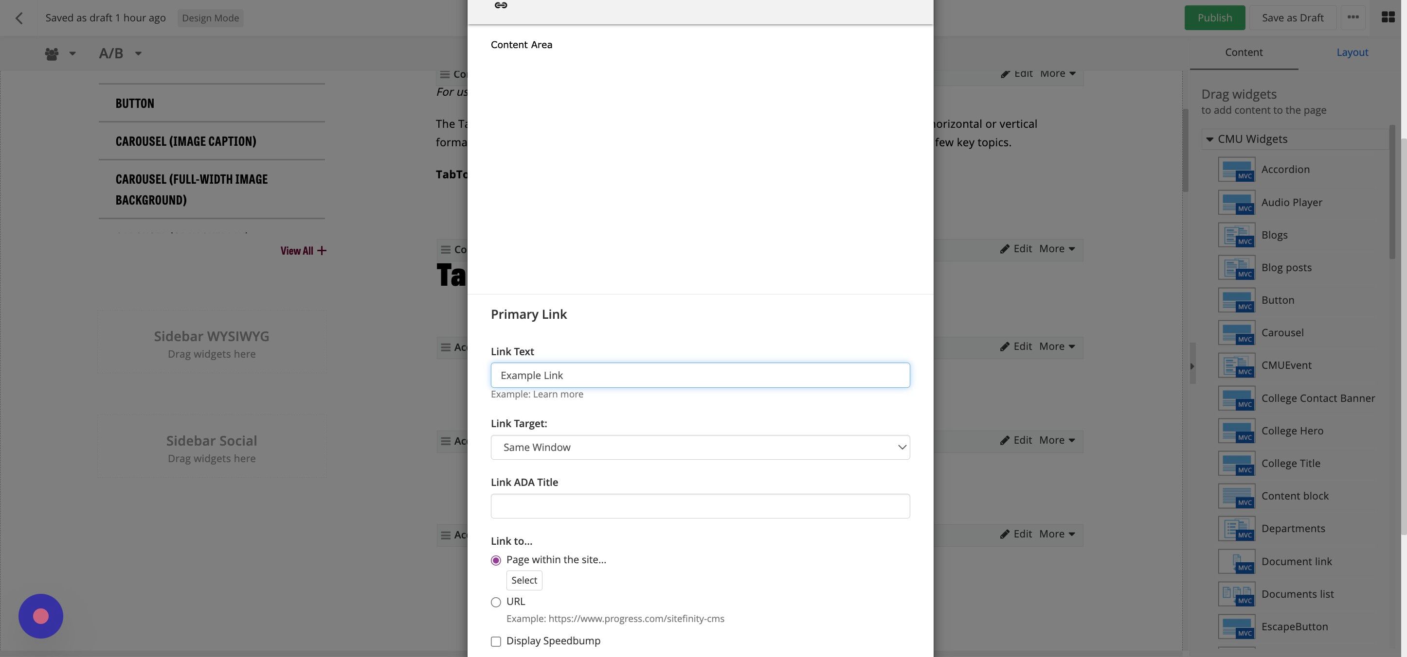Screenshot of: Click the 