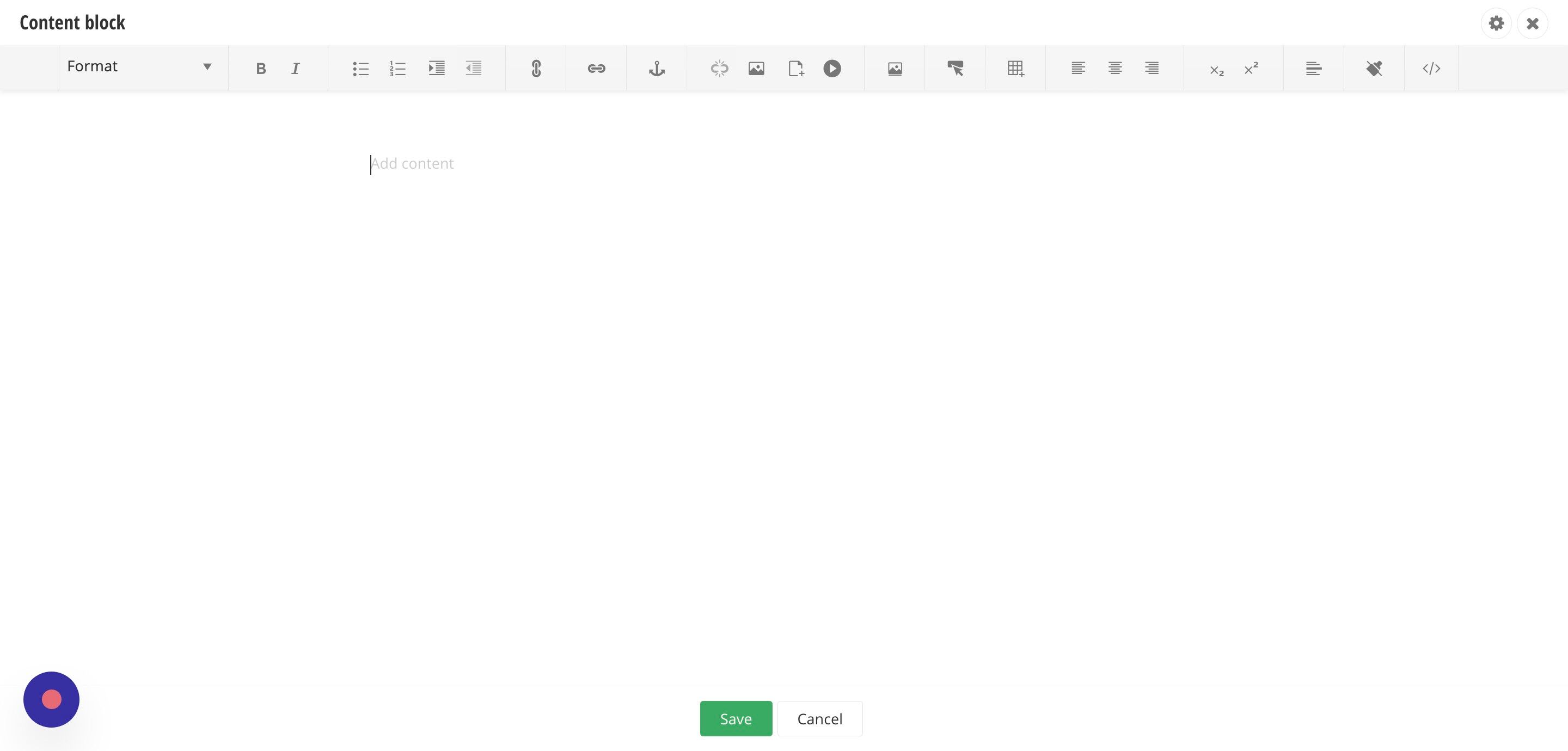 Screenshot of: Enter the title of your Quick Links Callout widget.