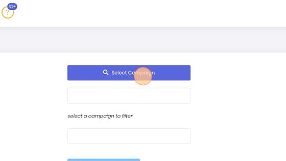 Screenshot of: Click "Select Campaign"