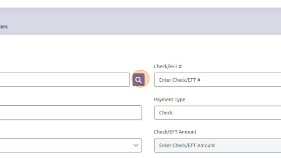 Screenshot of: To clear a debit and credit that offset, enter or search for vendor number first. 