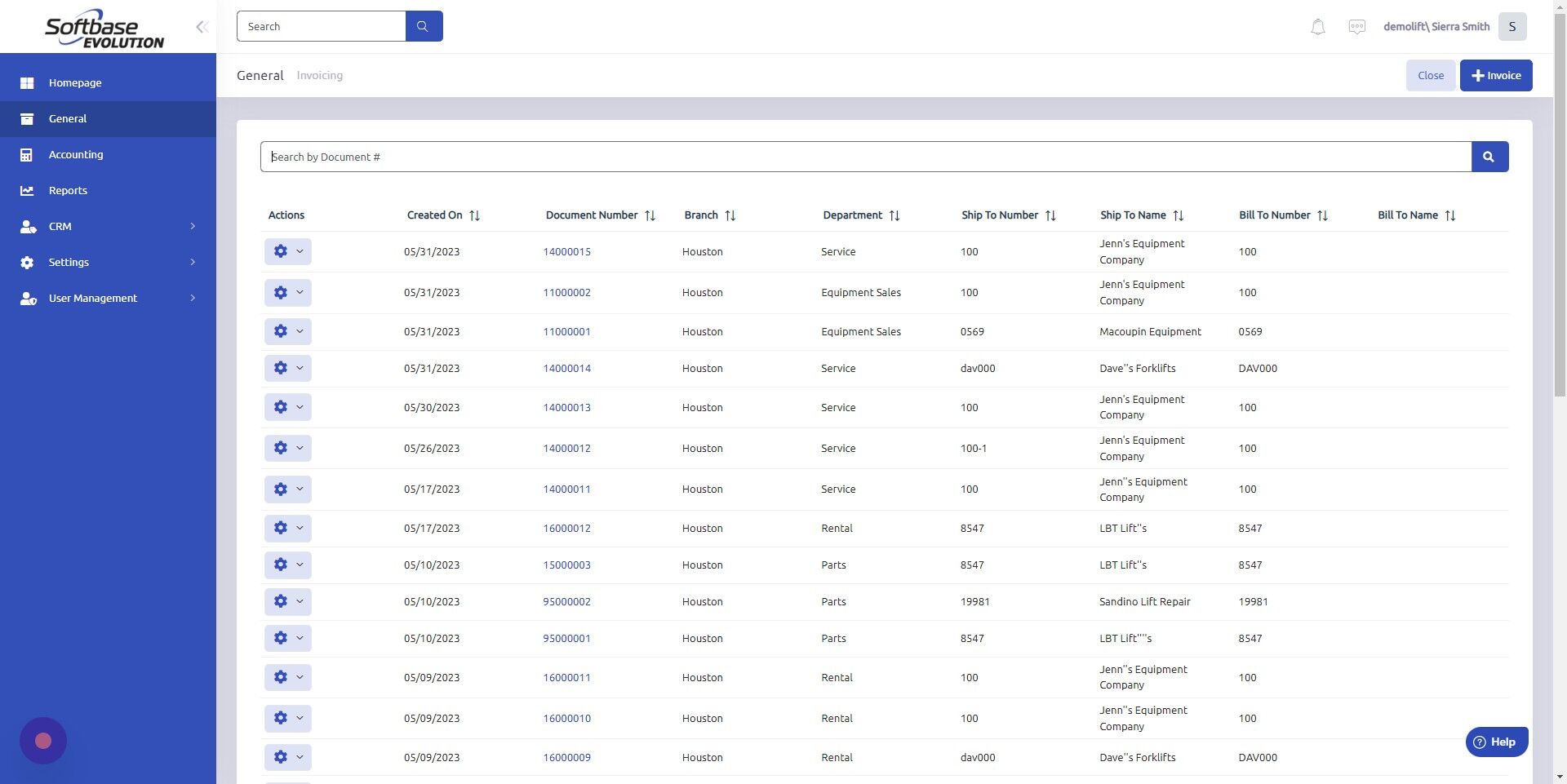 Screenshot of: Select existing Work Order to add Labor to.